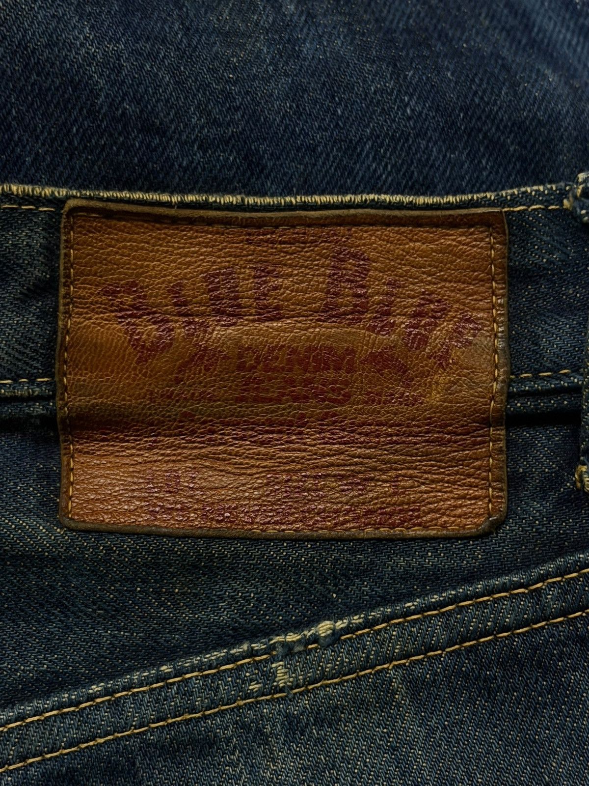 Blue Blue Japan Vintage Blue Blue Japan Selvedge Denim Jeans | W29 Size US 29 - 18 Thumbnail