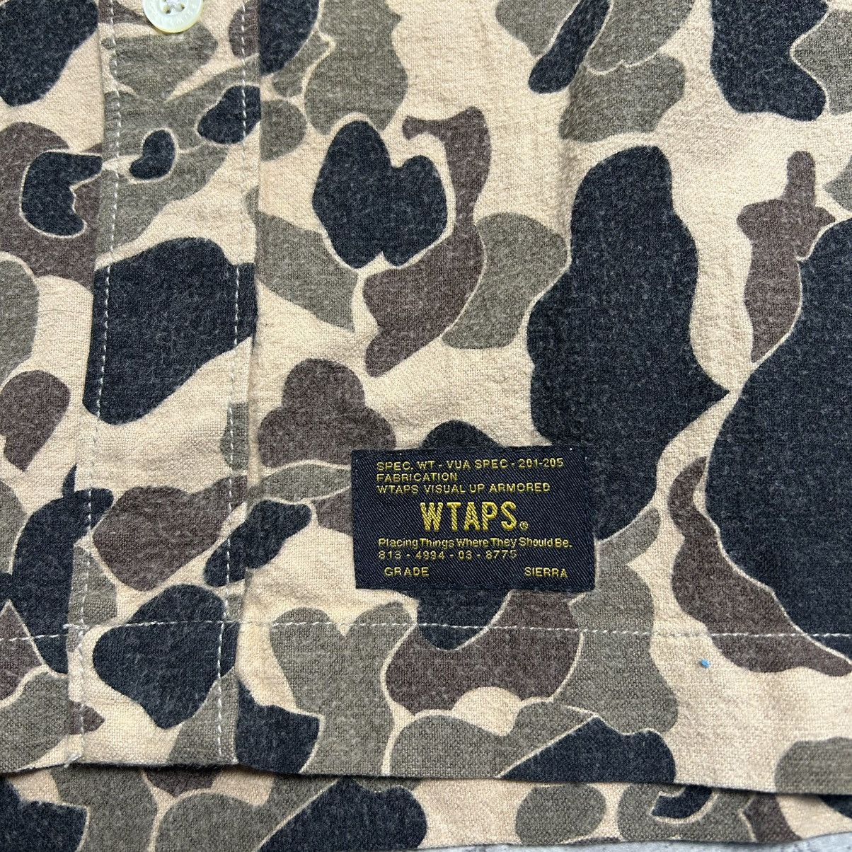 Wtaps Vintage WTAPS FLANEL CAMO Size US S / EU 44-46 / 1 - 9 Thumbnail