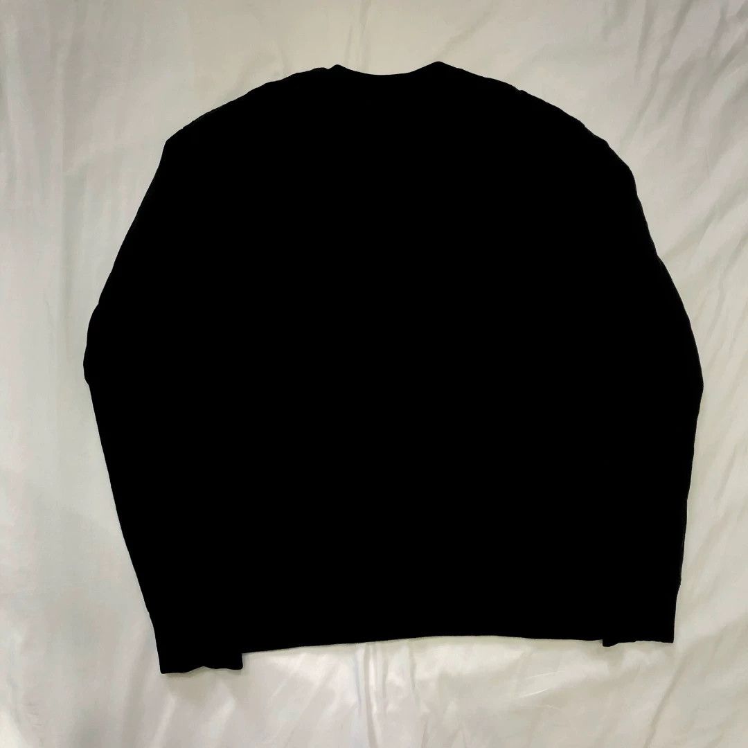 Yohji Yamamoto Yohji Yamamoto 04aw Fujisagari Embr Cotton Sweatshirt Size US L / EU 52-54 / 3 - 3 Thumbnail