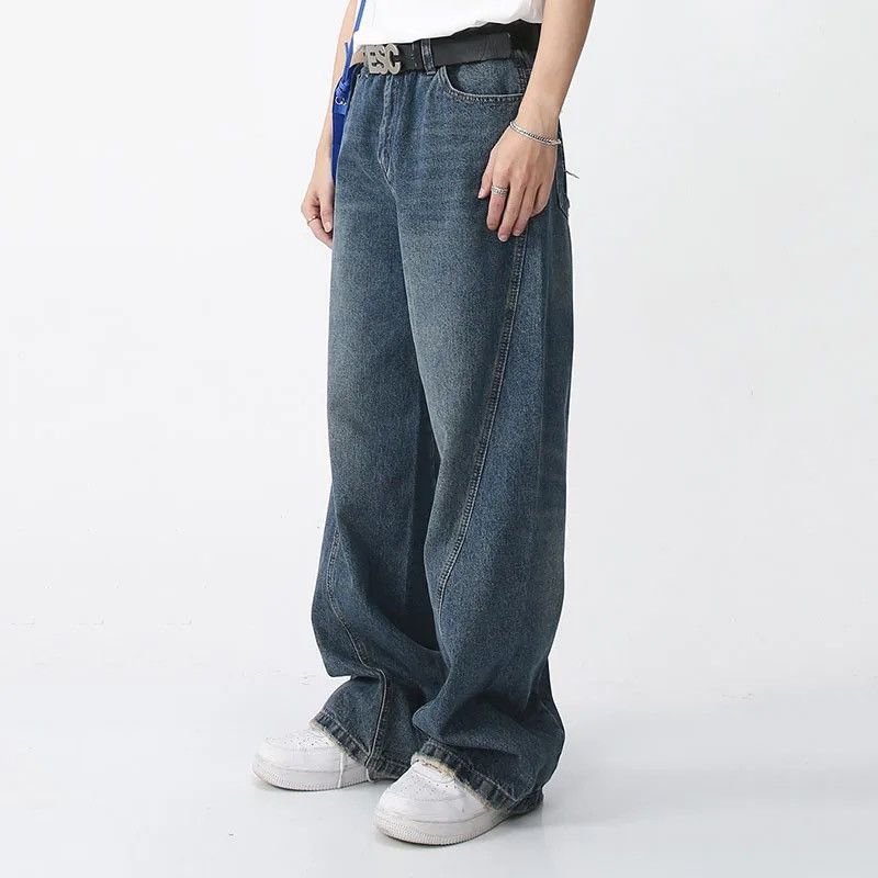 Jean × Vintage Y2K Vintage Wide Leg Jeans Japanese brand style Size US 34 / EU 50 - 3 Thumbnail