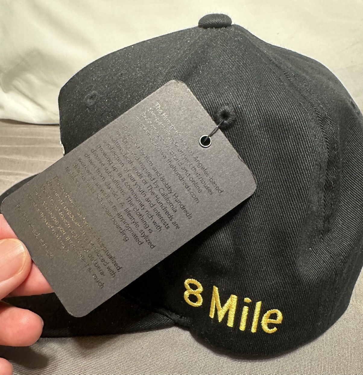 The Hundreds The Hundreds x 8 Mile Snapback Hat B-Rabbit Papa Doc OS NWT Size ONE SIZE - 2 Thumbnail