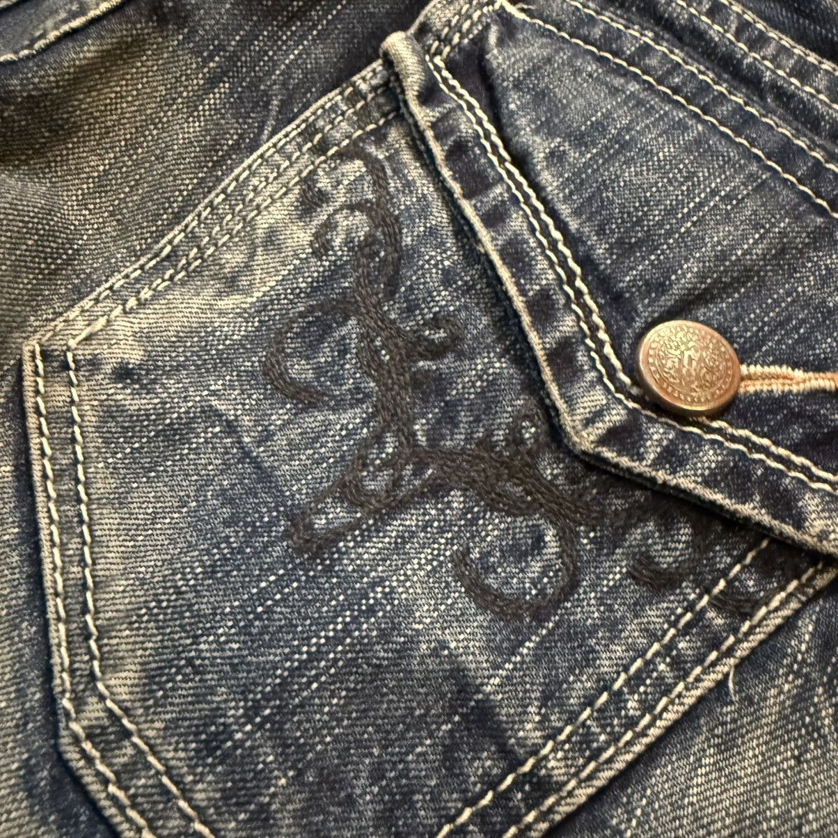 Tornado Mart 🔥🇯🇵 Vintage Flared Sick Japanese Brappers Jeans Size US 30 / EU 46 - 14 Thumbnail