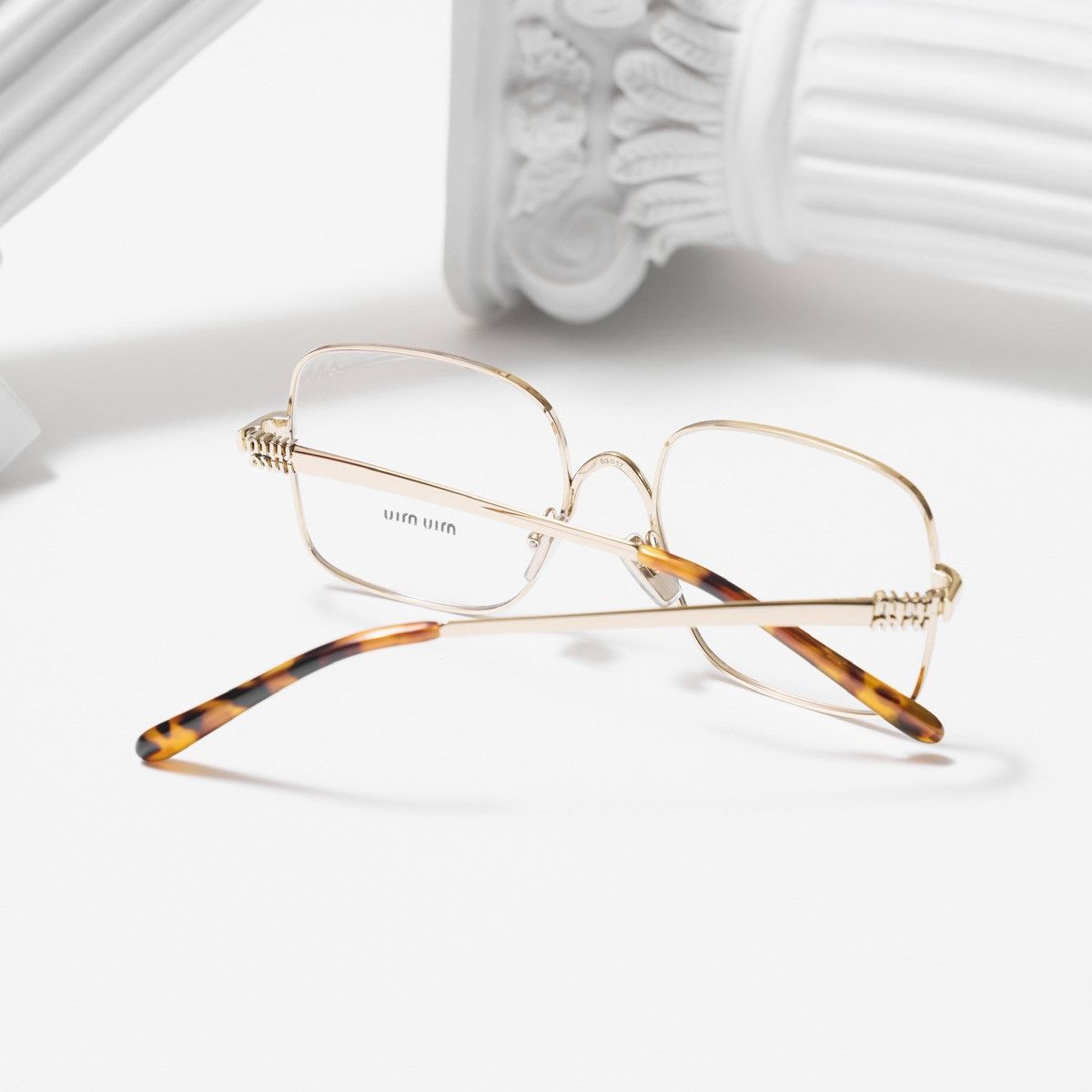 Miu Miu MIU MIU 0MU 51YV ZVN1O1 GLASSES Size ONE SIZE - 7 Thumbnail