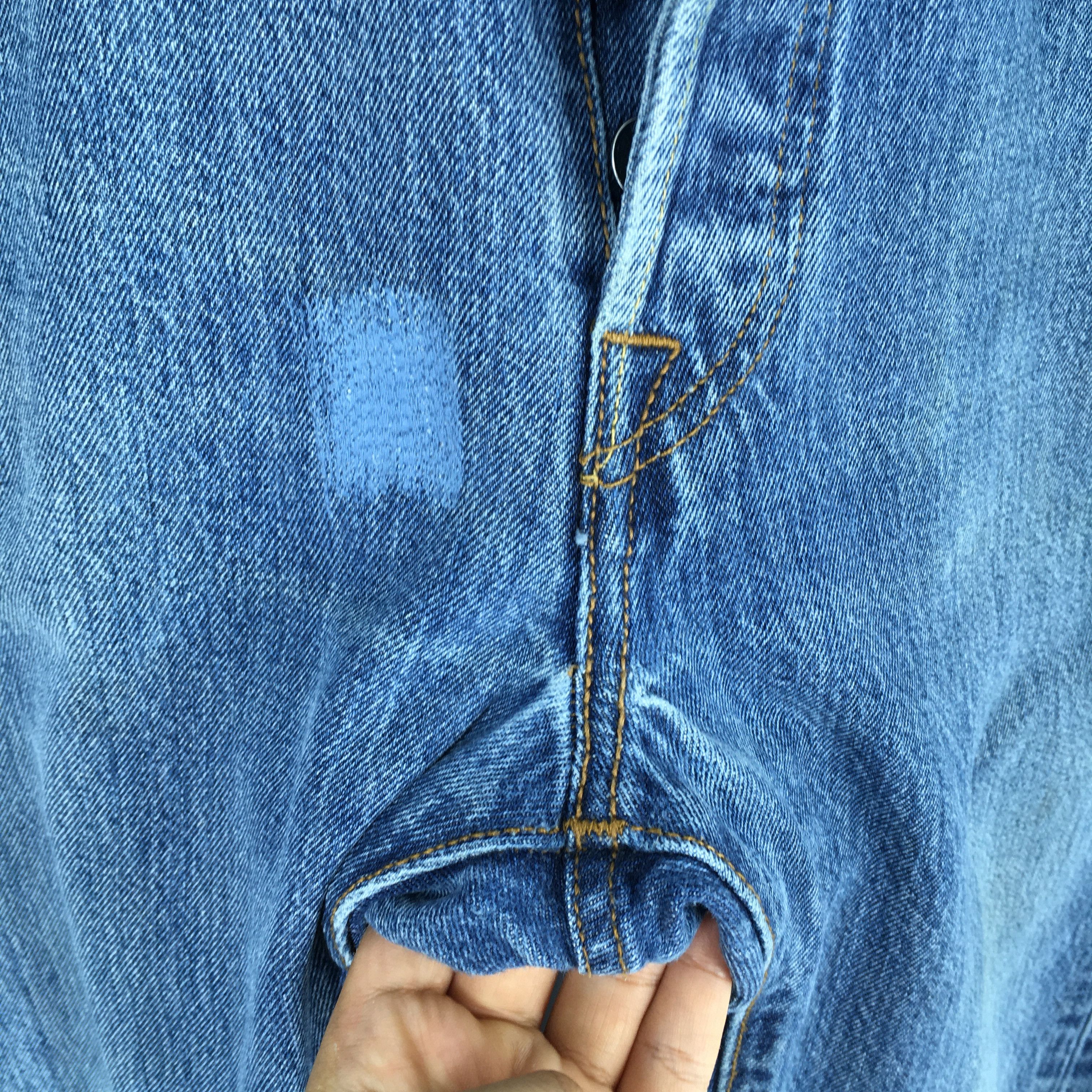 Levi's Size 31x28 Vintage 90s Levi's 501 Faded Blue Jeans S1472 Size US 31 - 7 Thumbnail