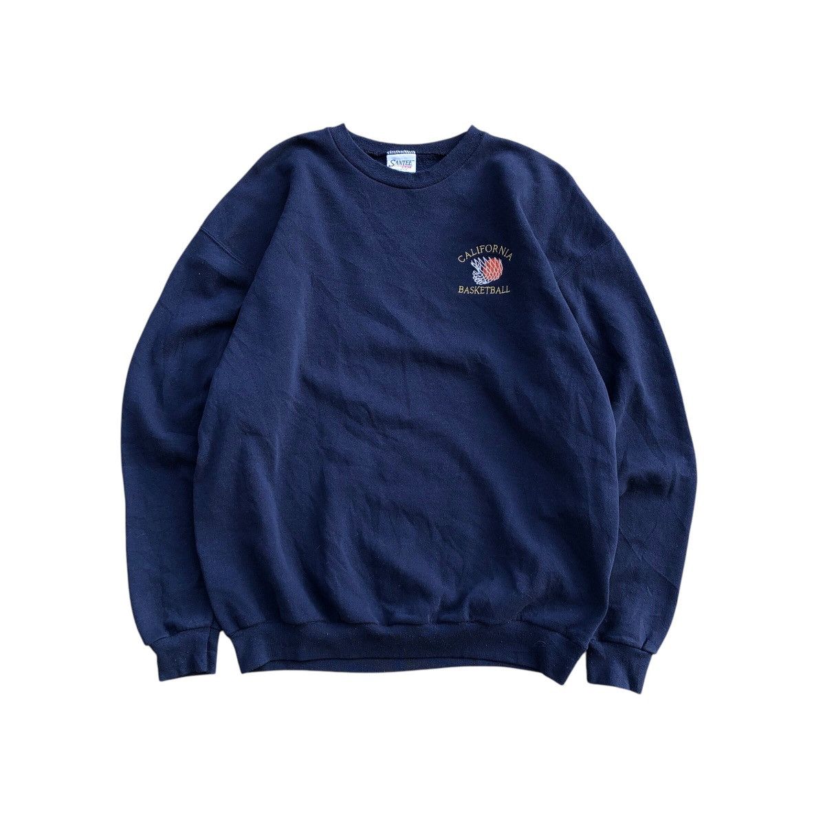Vintage CALIFORNIA BASKETBALL Vintage Embroidered Logo Sweatshirt Size US XL / EU 56 / 4 - 1 Thumbnail