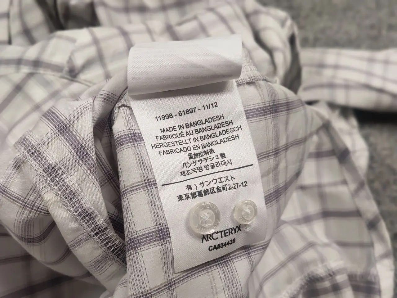 Arc'teryx Arcteryx Casual Button Shirt checkered Light Long sleeve Size US XL / EU 56 / 4 - 15 Thumbnail