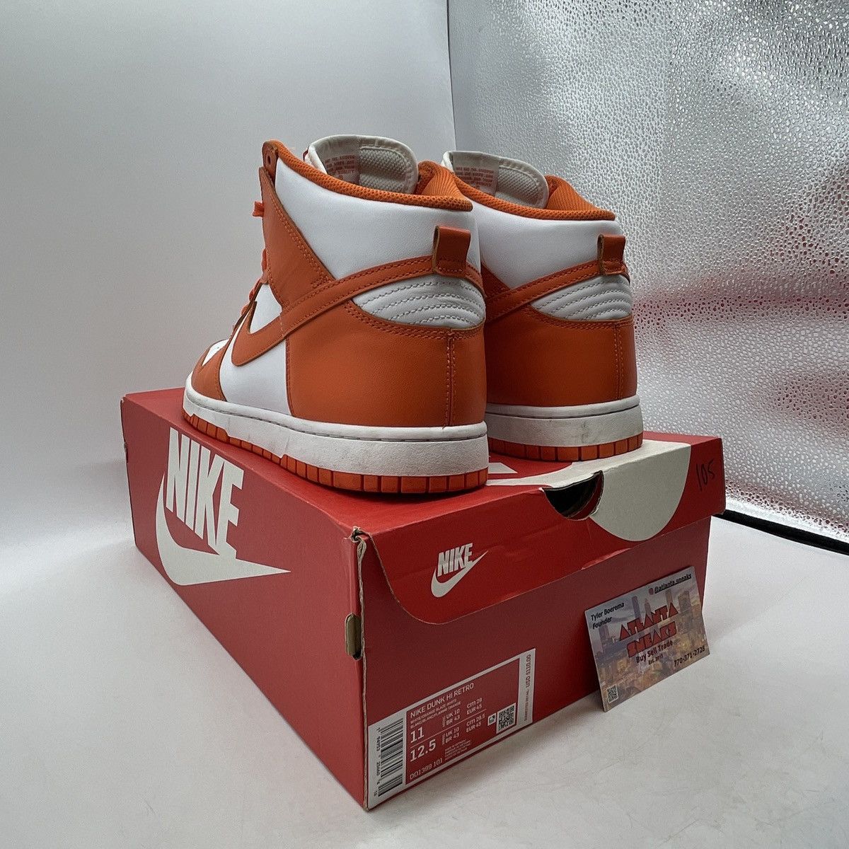 Nike Dunk high sp Syracuse Size US 11 / EU 44 - 4 Thumbnail