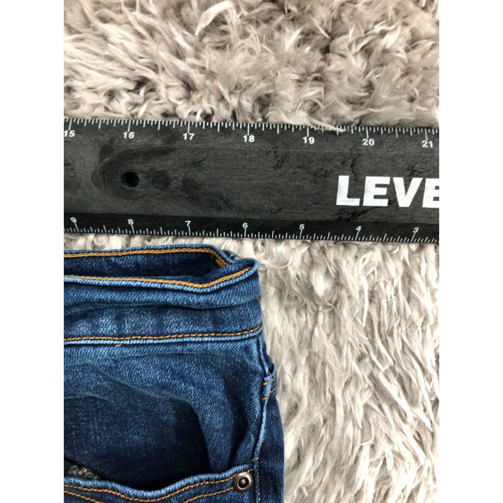 Vintage Mutual Weave The Straight Jeans Mens Regular Size 34x32 Blue Medium Wash Denim Straight 5-Pocket Belt Loops Size US 34 / EU 50 - 2 Thumbnail