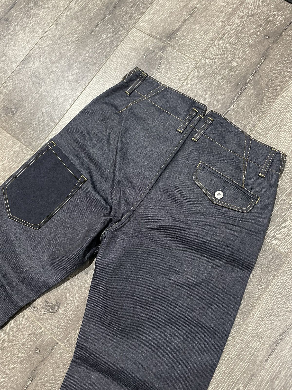 Comme des Garcons 2018 COMME des GARCONS JUNTA WATANABE Reflective Denim Pants Size US 30 / EU 46 - 14 Thumbnail