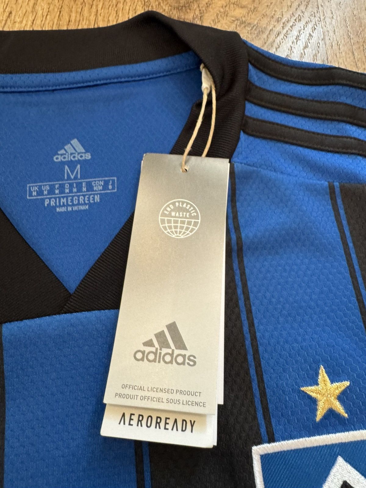Adidas HAMBURG SV GERMANY 2021/2022 FOOTBALL SHIRT ADIDAS SZ M Size US M / EU 48-50 / 2 - 7 Thumbnail