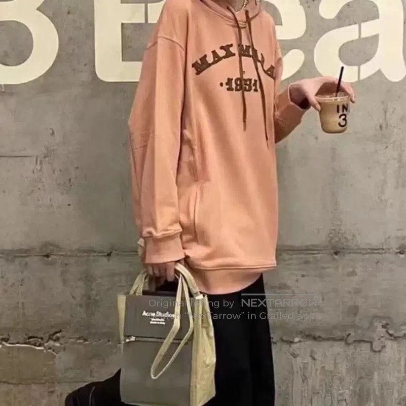 Max Mara MaxMara Brown Cotton Women's Hoodie . Size M / US 6-8 / IT 42-44 - 8 Thumbnail