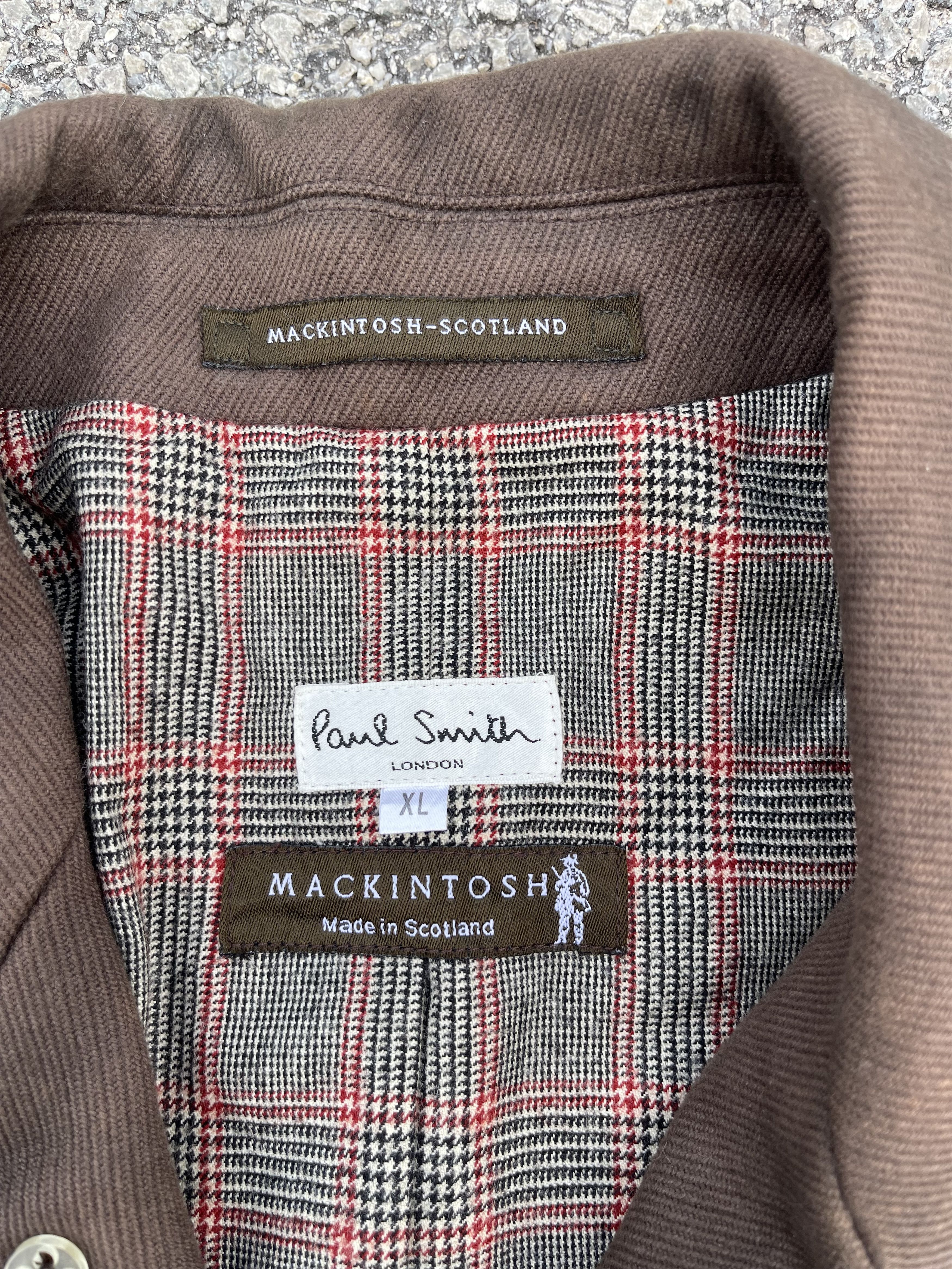 KMRii × Mackintosh × Paul Smith Mackintosh x Paul Smith New Cullen OD/WU Long Core Jacket Size US XL / EU 56 / 4 - 5 Thumbnail