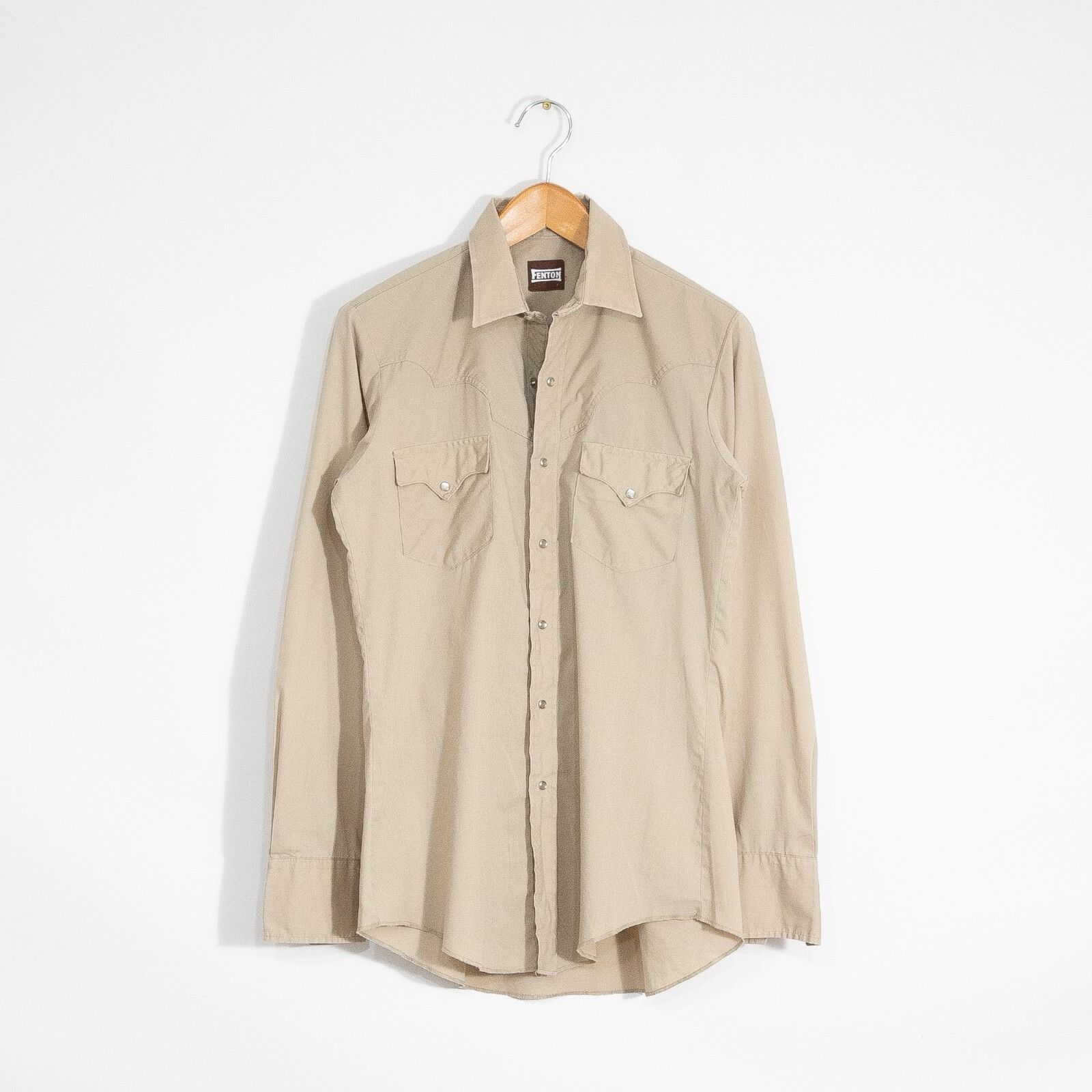 Fenton × Vintage Vintage Fenton Pearl Snap Button Up Shirt Mens Medium Long S Size US M / EU 48-50 / 2 - 1 Thumbnail