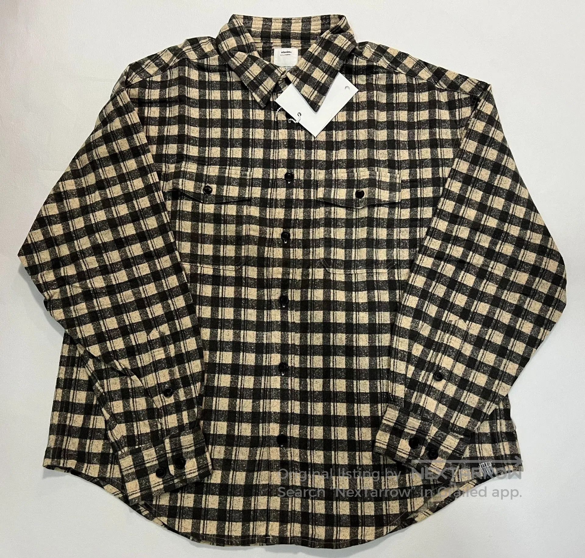 Visvim visvim 22AW Pioneer Khadi Check. Size US M / EU 48-50 / 2 - 1 Thumbnail