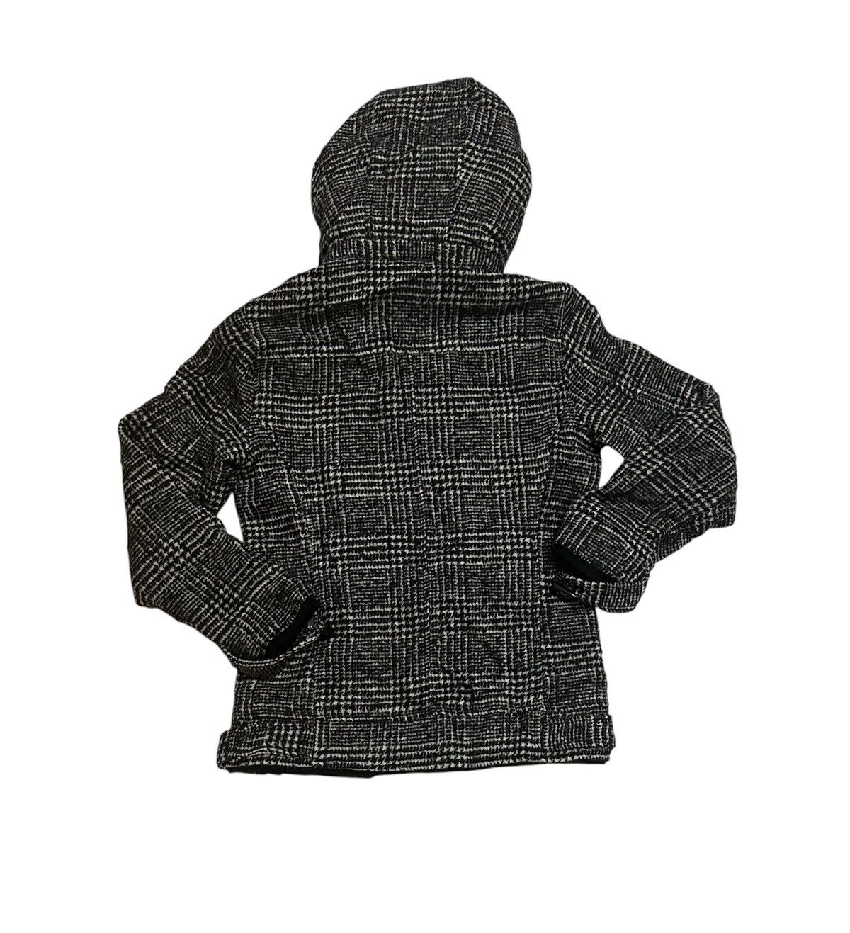 Semantic Design Wool Fur Jacket With Tag