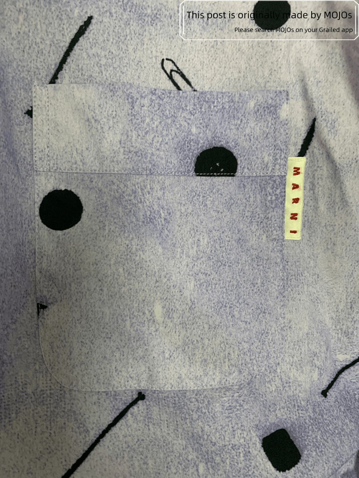 Marni Sz 50 Marni 21SS Runway Key Pattern Shirt Size US M / EU 48-50 / 2 - 4 Thumbnail