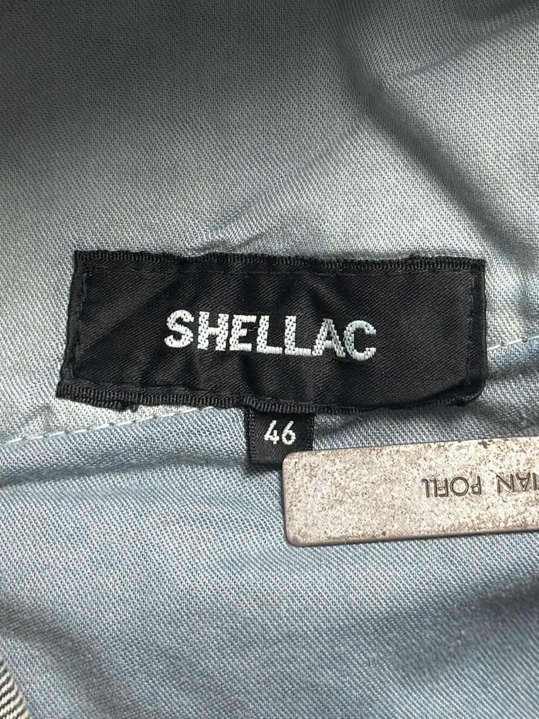 Shellac Rare Painted Waxed Distressed Boot-Cut Jeans Size US 30 / EU 46 - 9 Thumbnail