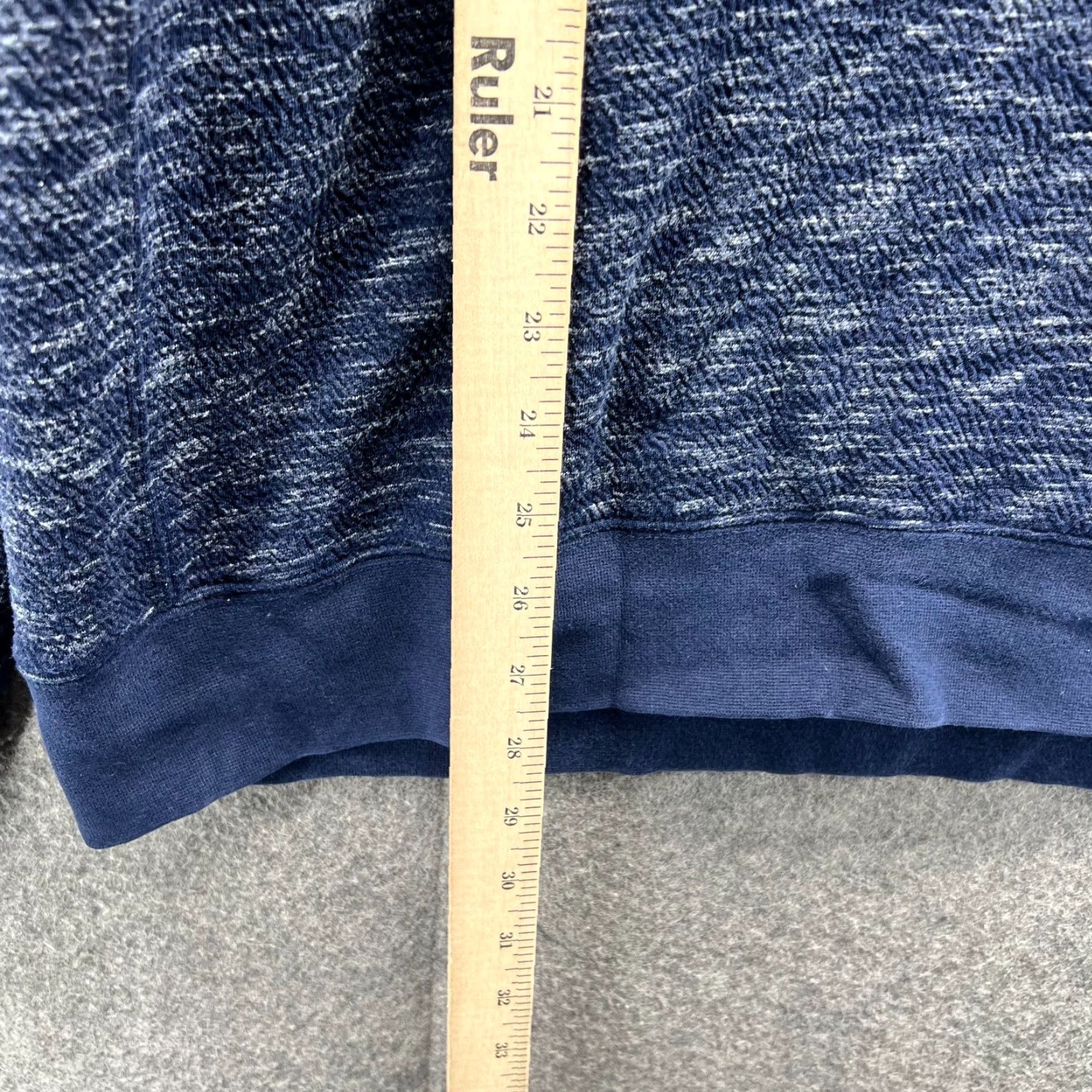 Orvis VINTAGE Orvis Sweater Mens Medium Blue Navy Fleece Crewneck Pullover Cotton Shirt Size US M / EU 48-50 / 2 - 7 Thumbnail