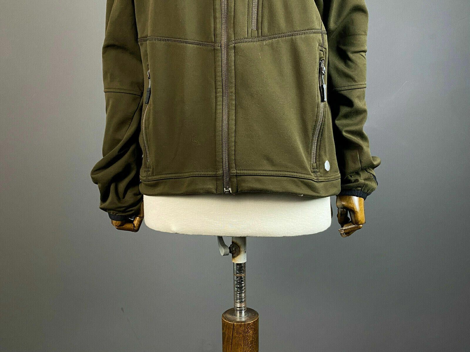 Mammut Mammut Khaki Green Soft Shell Zip Pockets Jacket Size M Size M / US 6-8 / IT 42-44 - 3 Thumbnail