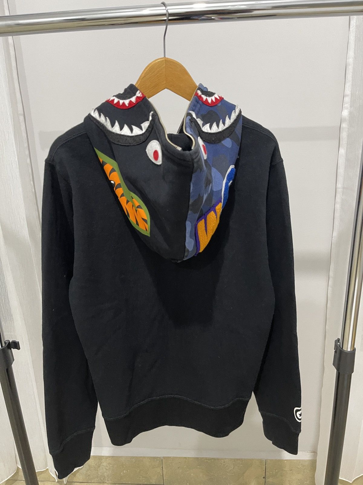 Bape Color Camo Shark Full Zip Hoodie Size US M / EU 48-50 / 2 - 2 Thumbnail