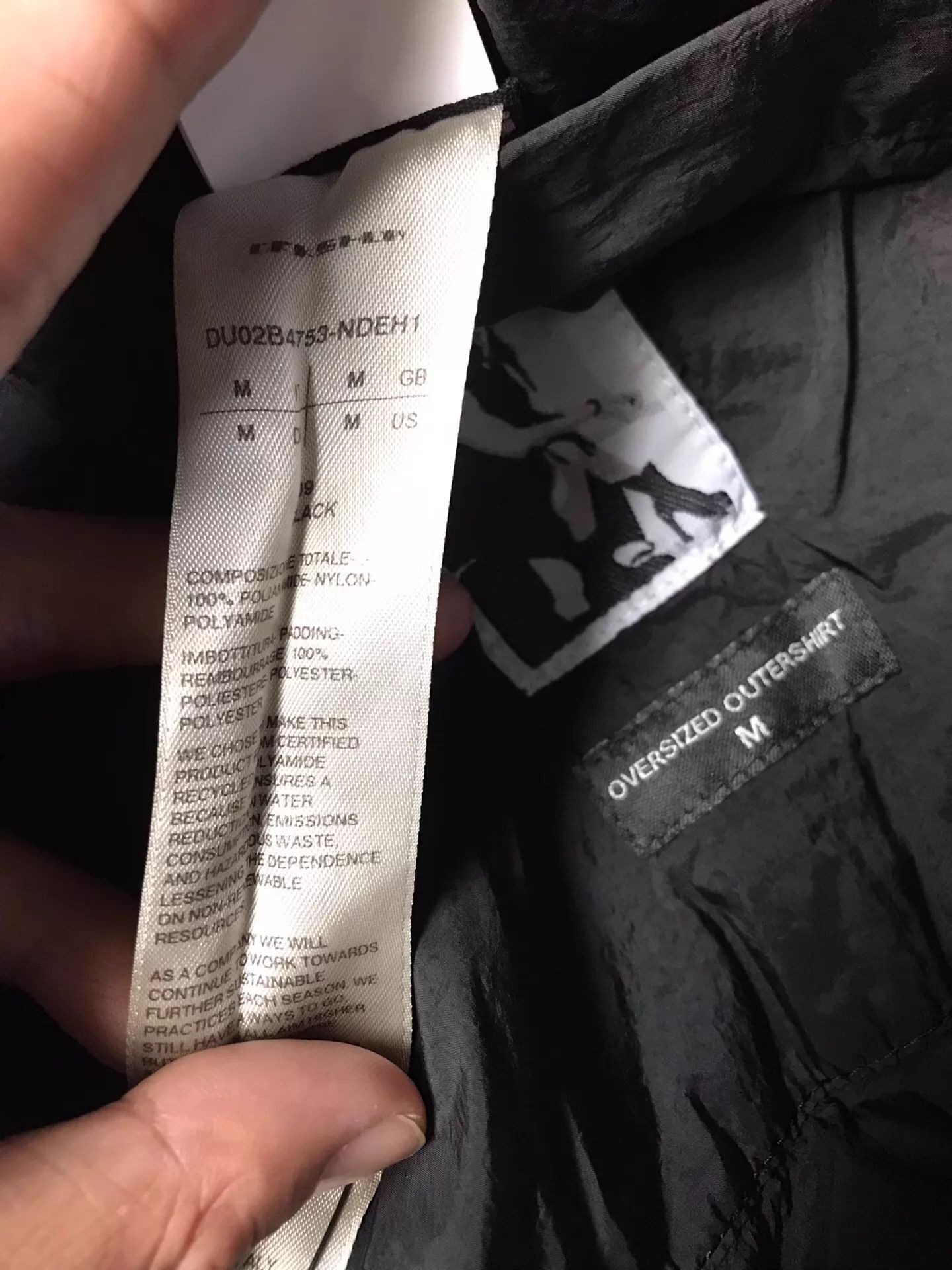 Rick Owens Rick Owens DRKSHDW Longline Cotton Padded Jacket M New Size US M / EU 48-50 / 2 - 6 Thumbnail