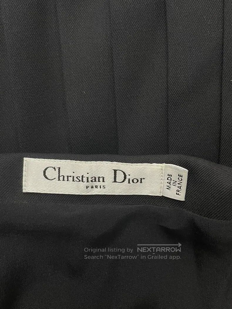 Dior Dior Black pleated skirt Size 26" / US 2 / IT 38 - 3 Thumbnail