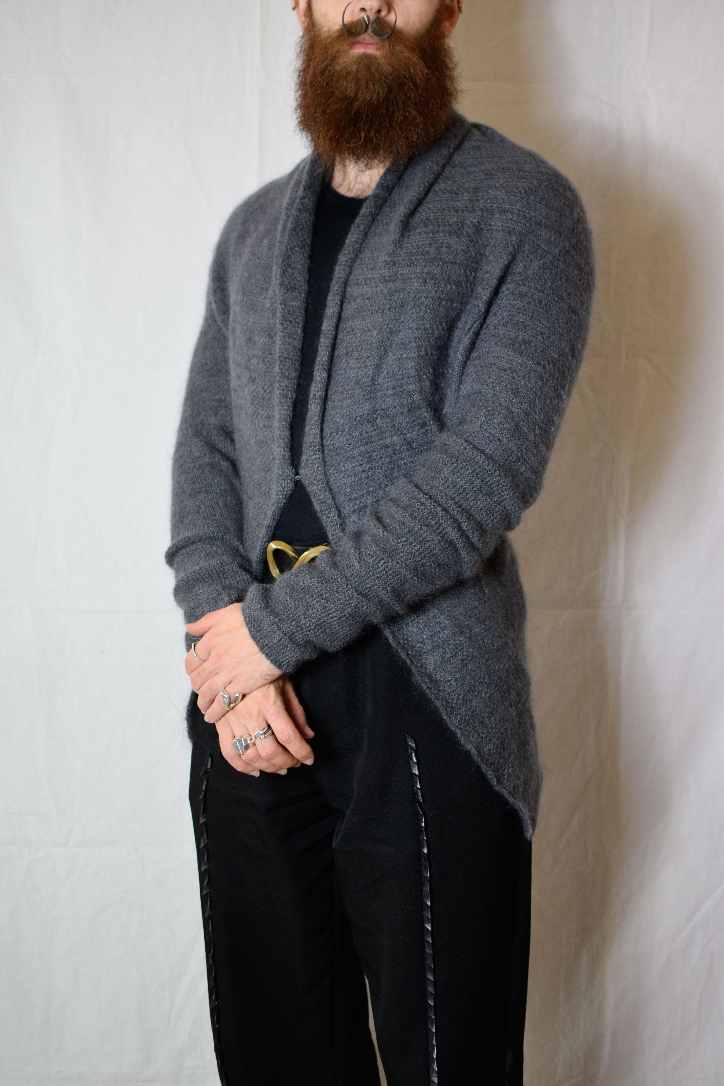Julius Julius MW12 Resonance Cardigan - 407KNM2 Size US M / EU 48-50 / 2 - 1 Thumbnail