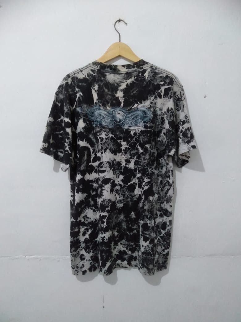 Japanese Brand Tie die Tiger dragon vintage t shirt Rock eagle Size US XL / EU 56 / 4 - 2 Thumbnail