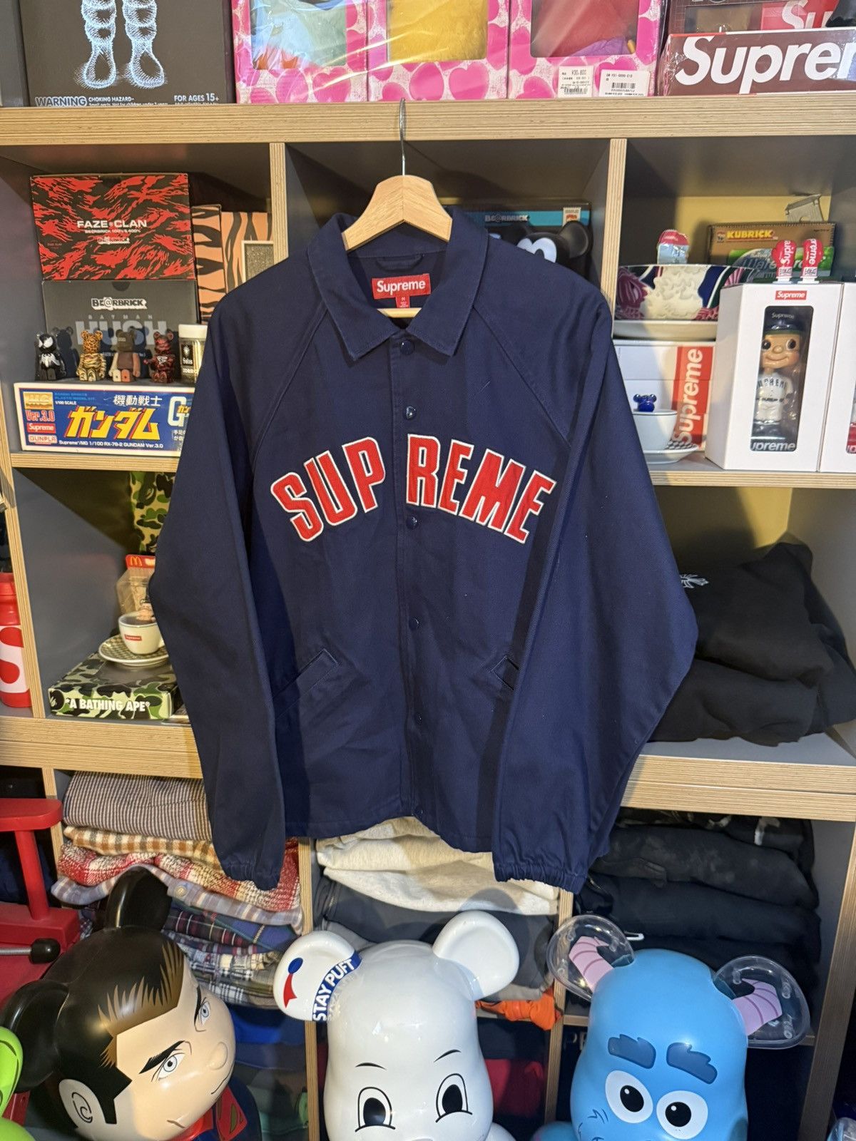 Supreme Supreme 2011 Corduroy Coaches Jacket box logo hoodie | Grailed