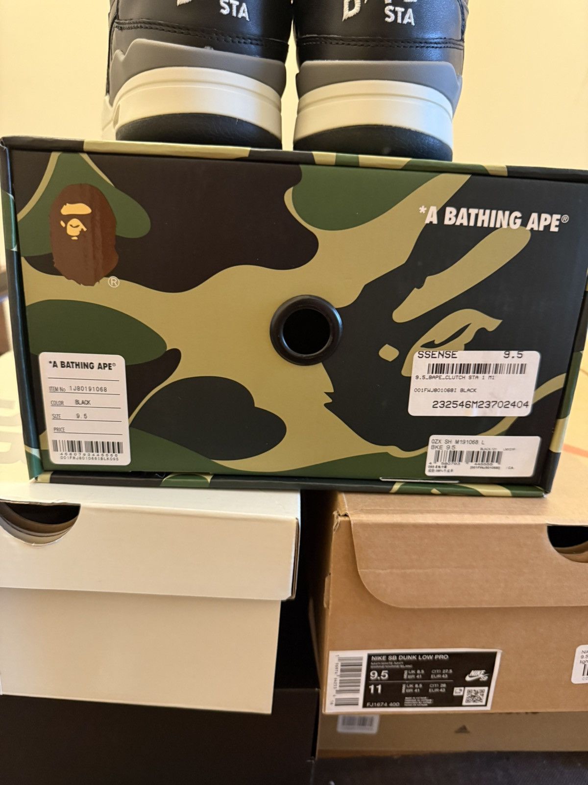 Bape Clutchsta #1 M1 Size US 9.5 / EU 42-43 - 7 Thumbnail