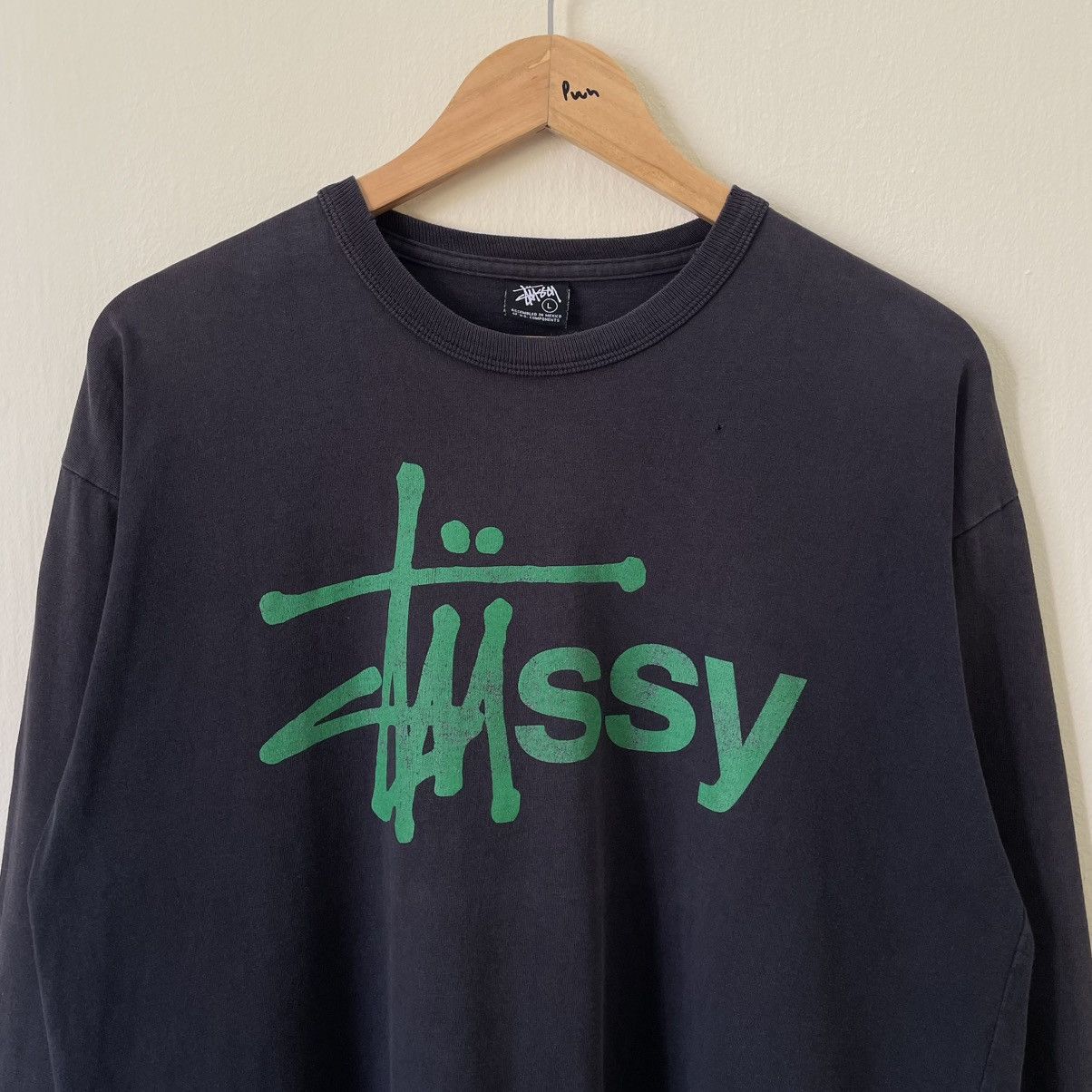 Stussy Vintage Thrashed Y2K Stussy Rasta Tee Shirt Size US L / EU 52-54 / 3 - 3 Thumbnail