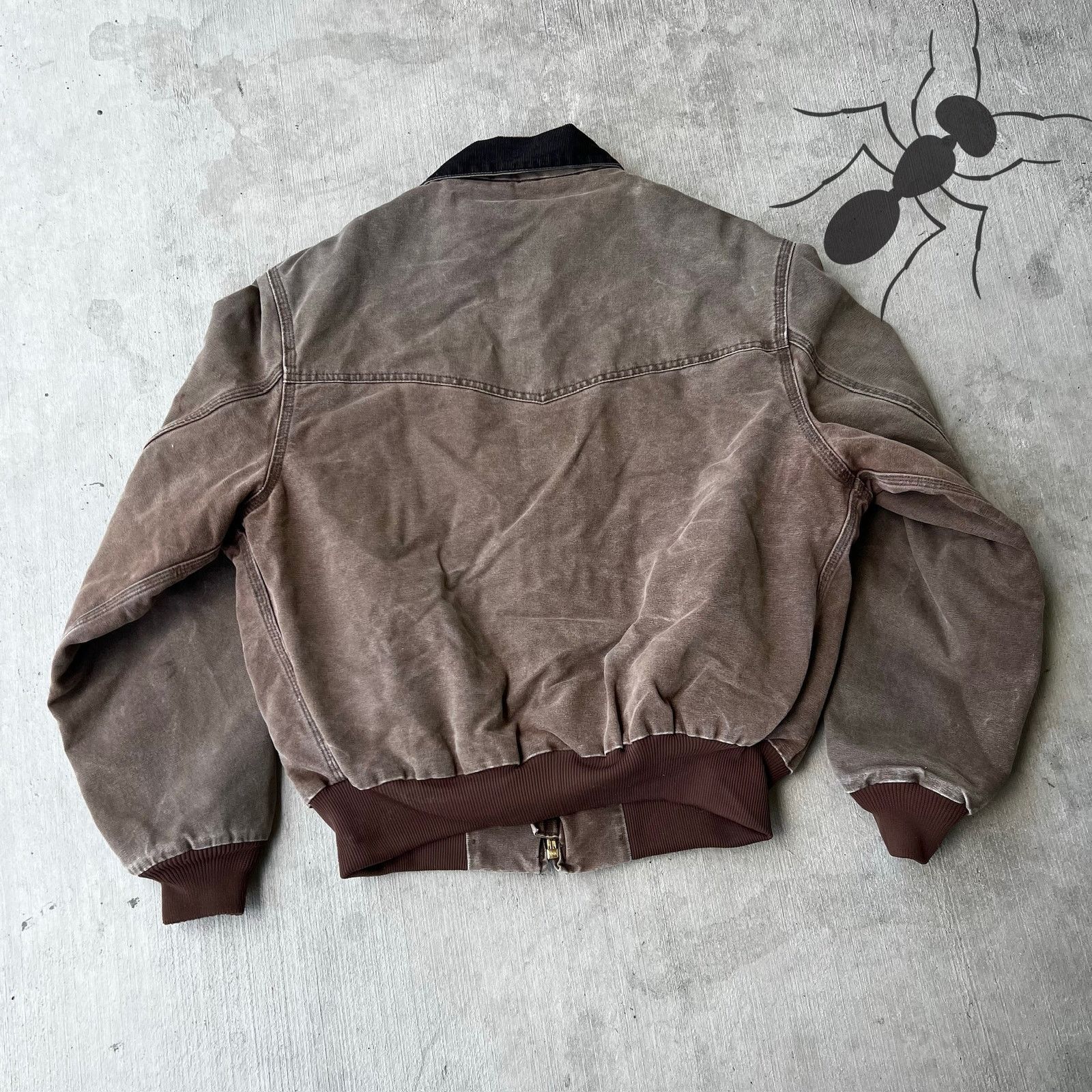 Carhartt × Vintage Carhartt J13 CHT brown santa fe work wear jacket Size US XL / EU 56 / 4 - 4 Thumbnail