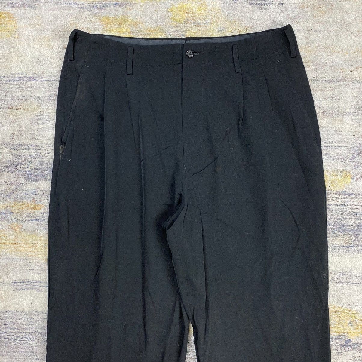 Yohji Yamamoto Yohji yamamoto pour homme pleated pants Size US 34 / EU 50 - 3 Thumbnail