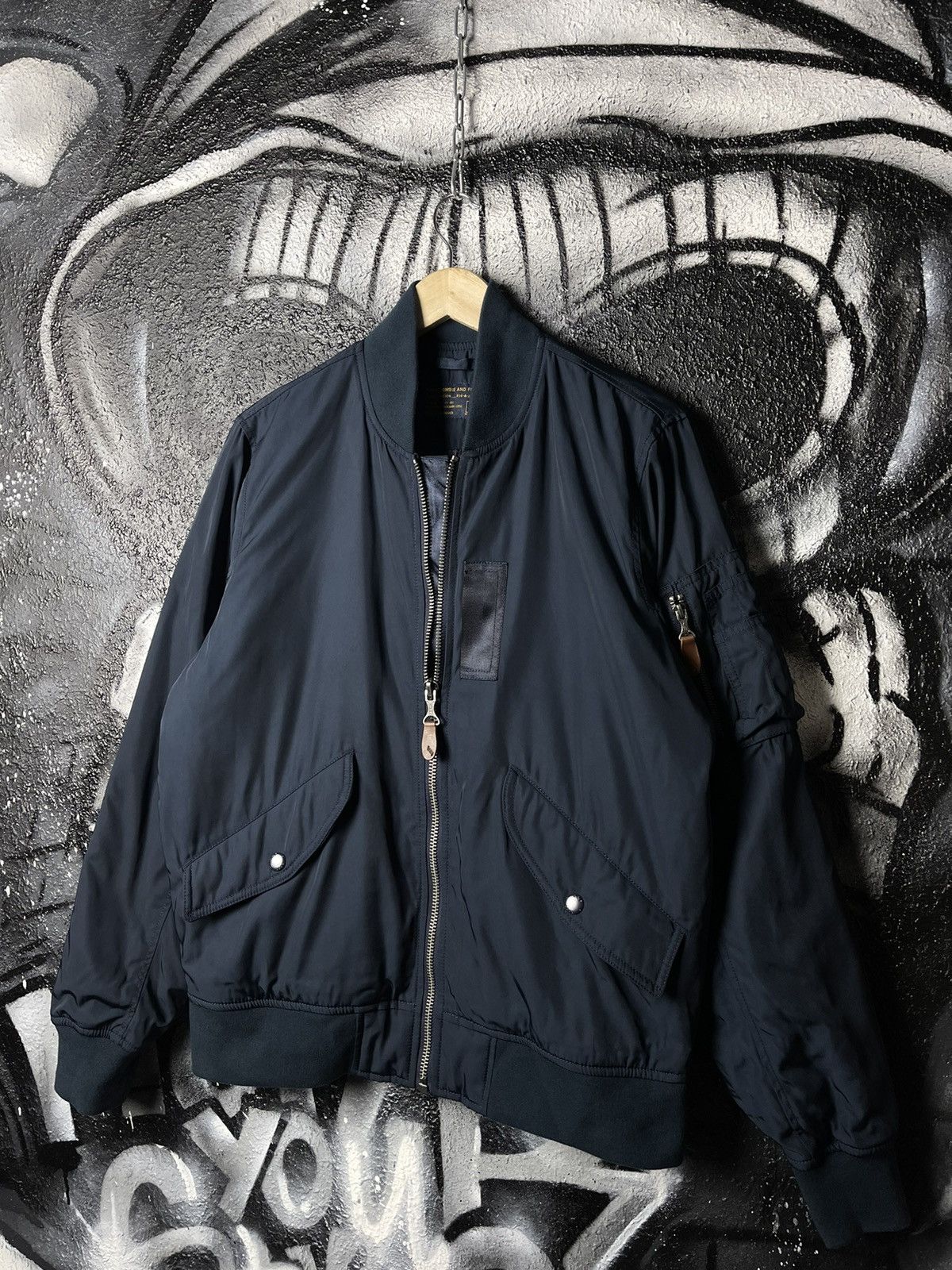 Abercrombie & Fitch Abercrombie And Fitch Bomber Jacket Men’s Size M Size US M / EU 48-50 / 2 - 2 Thumbnail