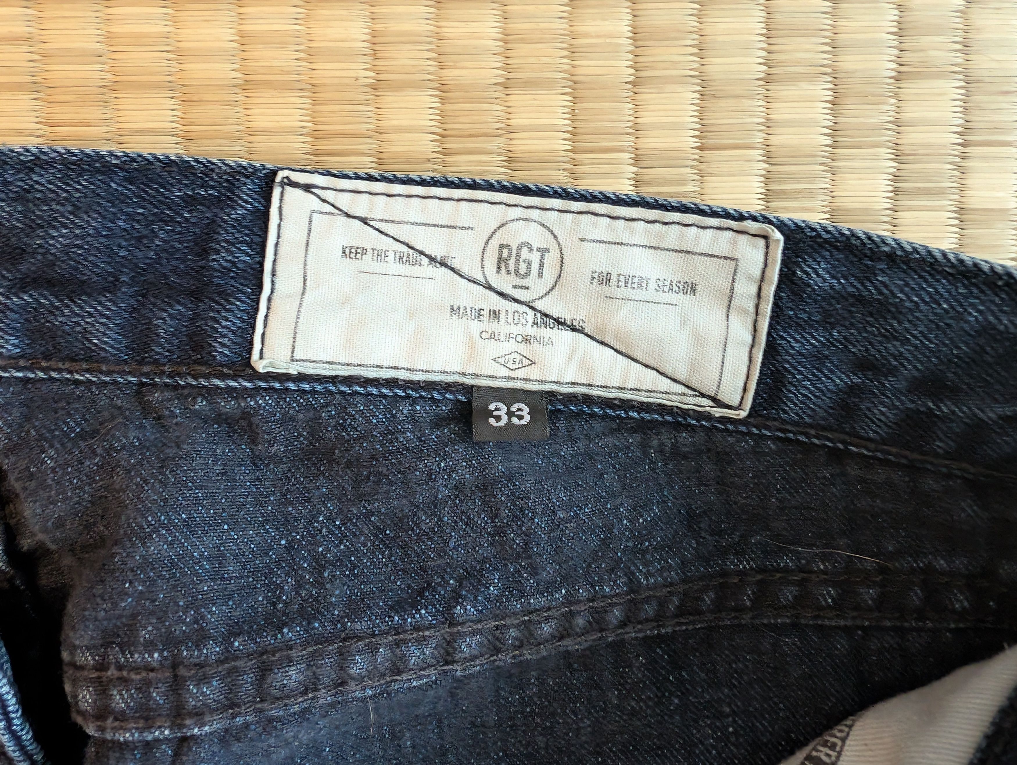 Rogue Territory Rogue Territory SK Denim Jeans Size 33 x 29 Made in USA Size US 33 - 4 Thumbnail