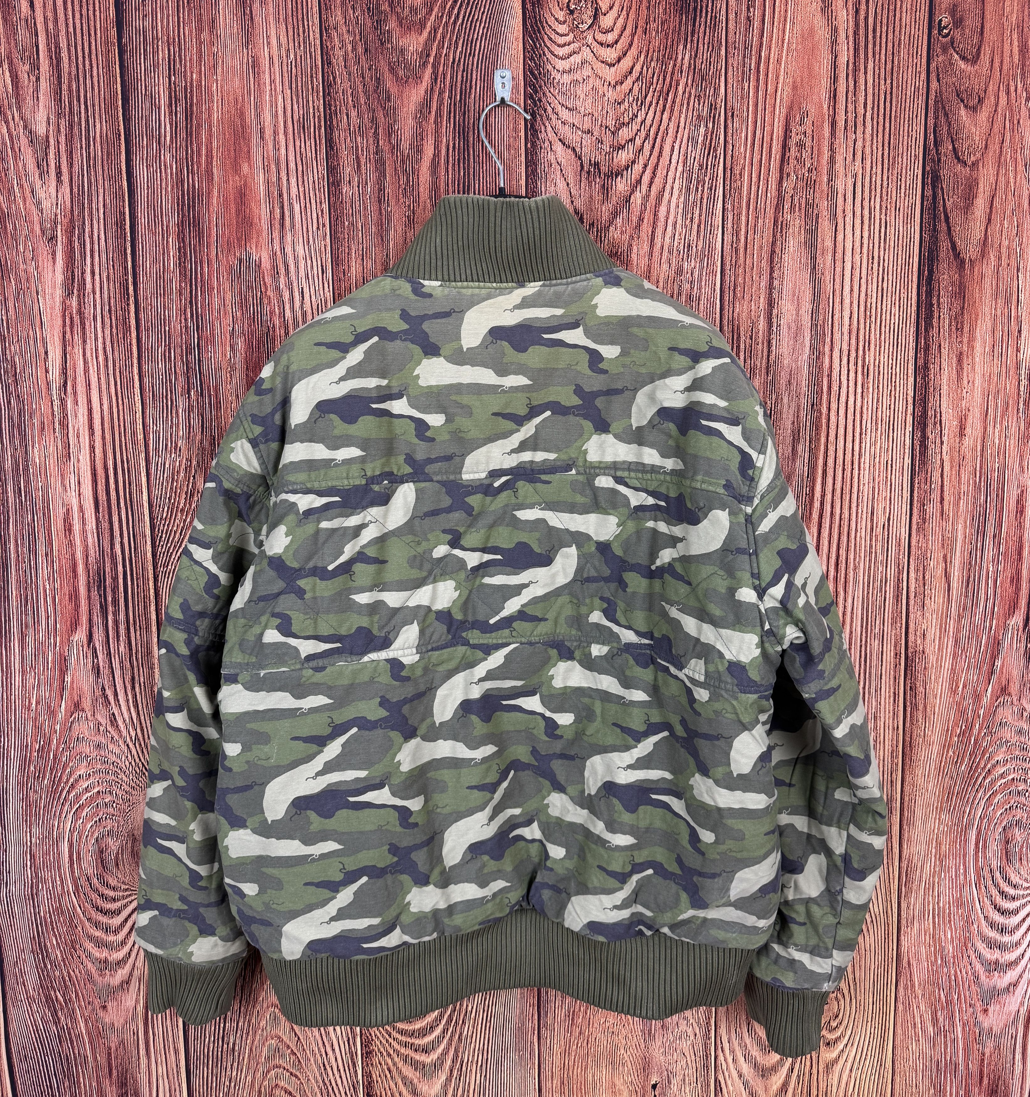 Rocawear Vintage Rocawear Reversible 2-Sides Camo Bombers Jacket Size US XL / EU 56 / 4 - 6 Thumbnail