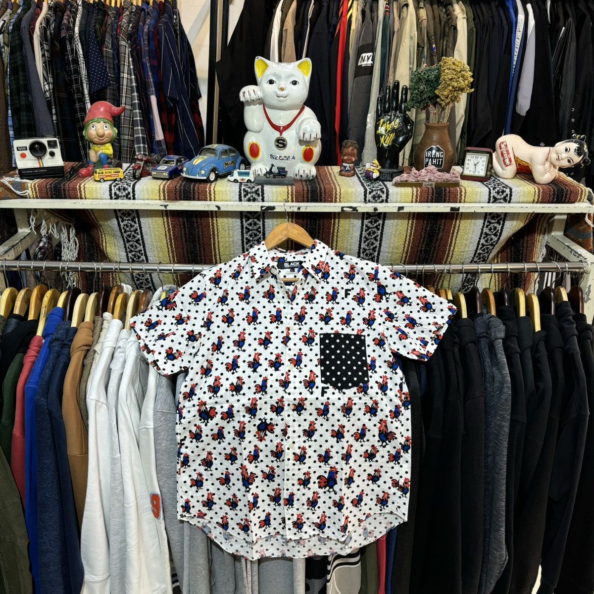 Comme des Garcons × Comme des Garcons Black BLACK COMME des GARCONS Rooster Size US L / EU 52-54 / 3 - 1 Thumbnail