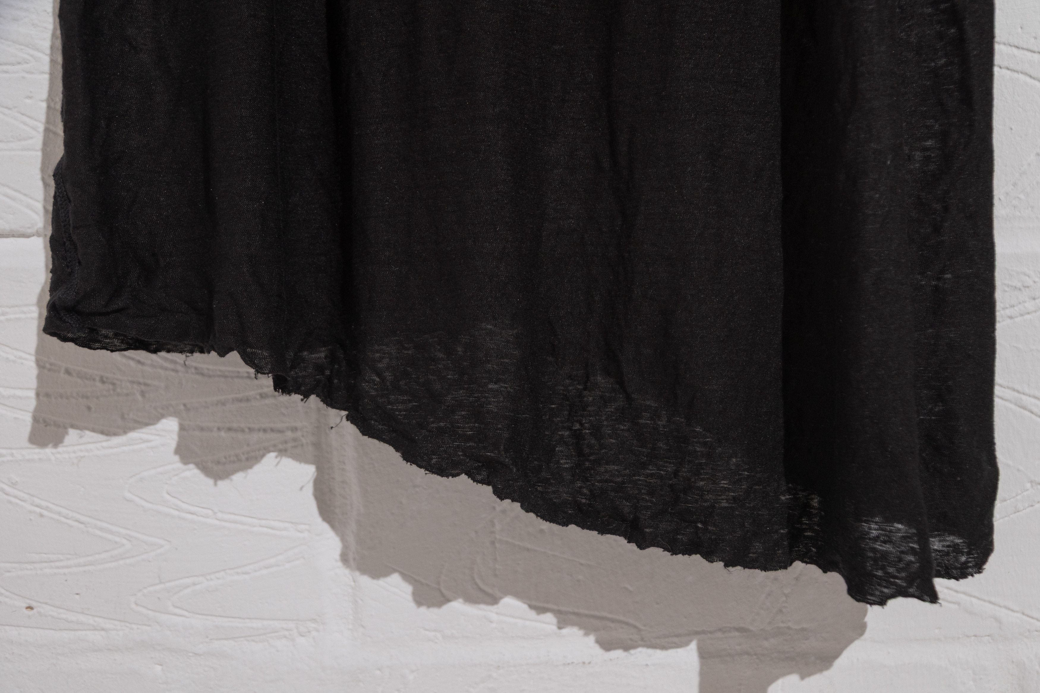 Boris Bidjan Saberi Sheer Asymmetric Long T-Shirt Size US S / EU 44-46 / 1 - 9 Thumbnail