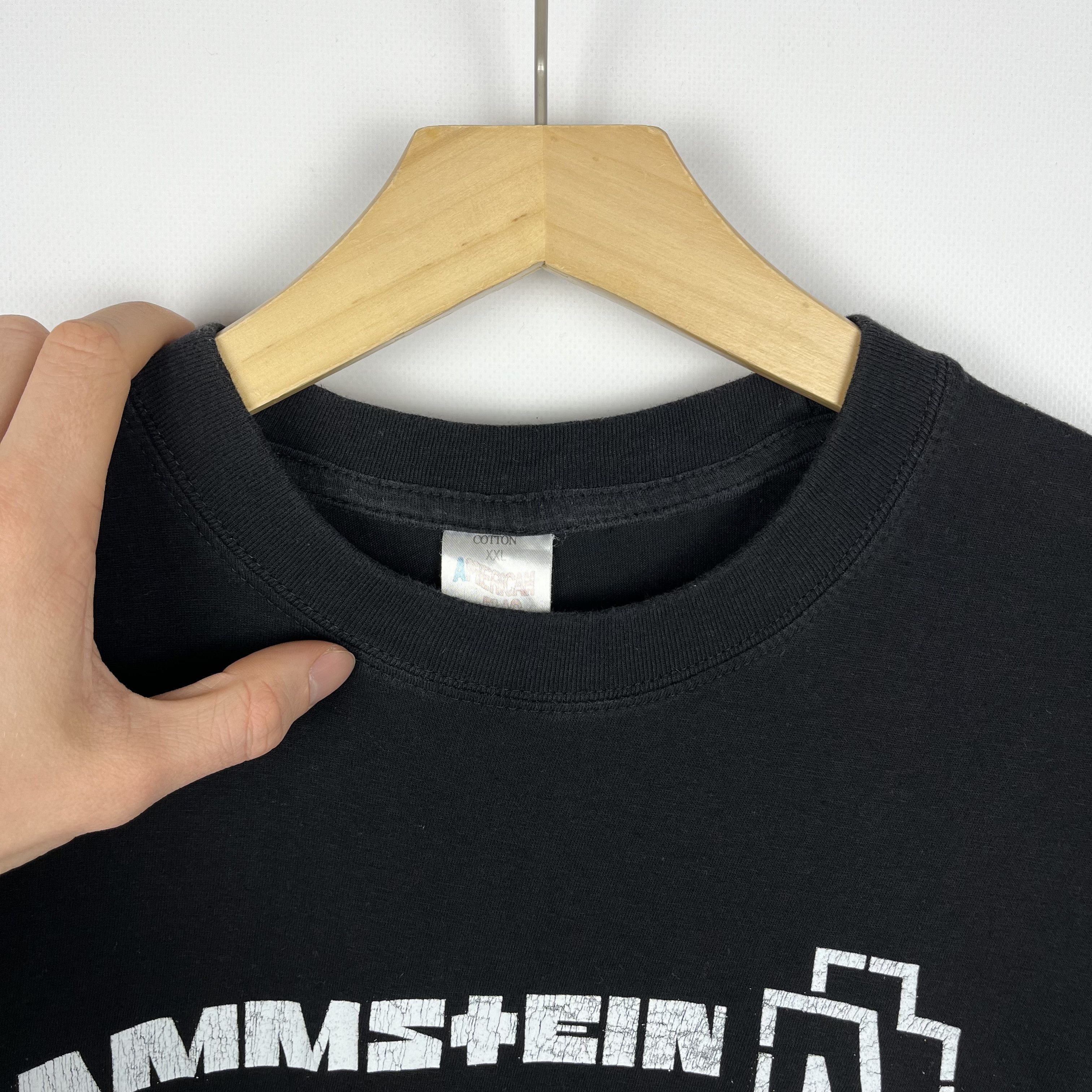 Band Tees Vintage Rammstein rare rock band tee 90’s Size US L / EU 52-54 / 3 - 7 Thumbnail