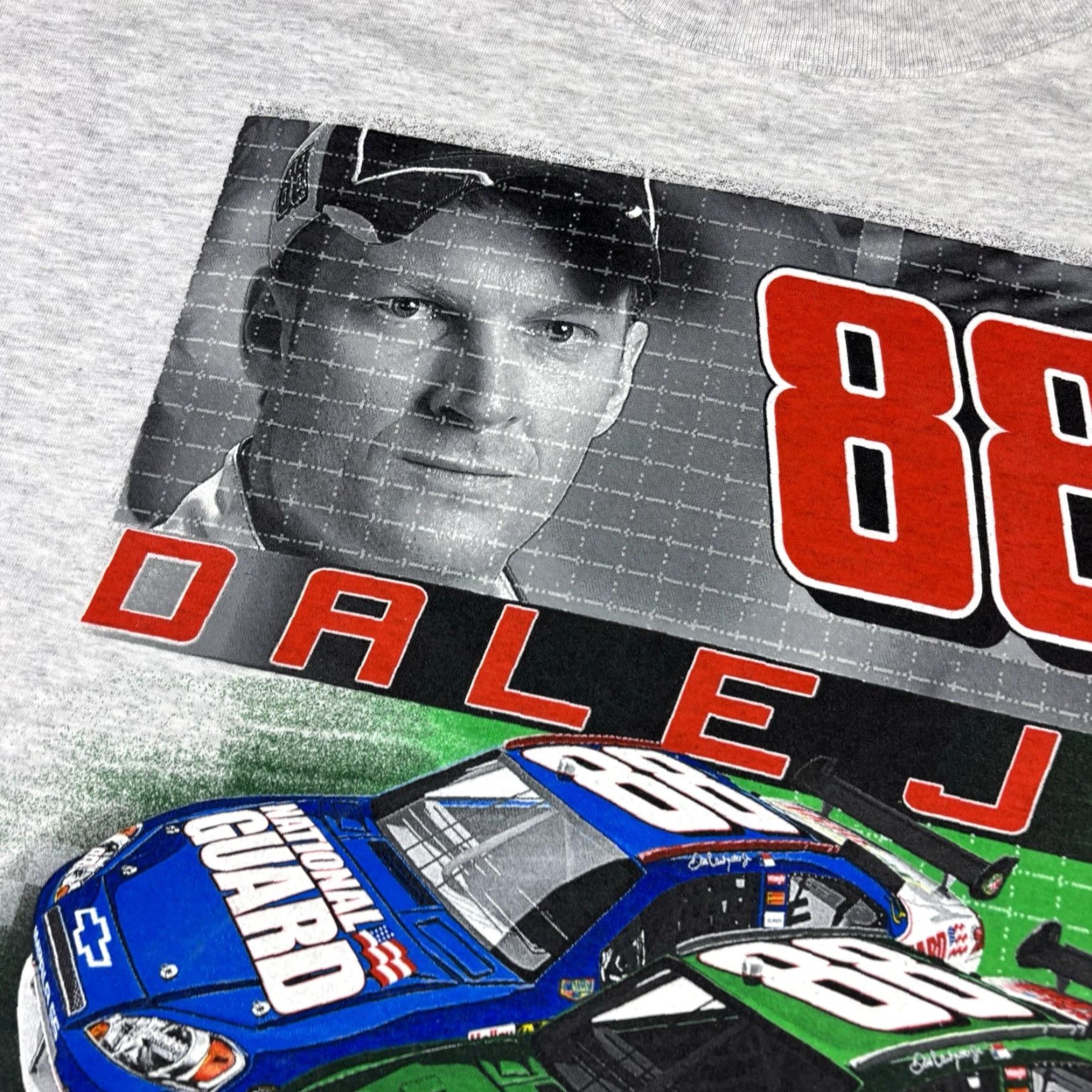Chase Authentics VINTAGE Chase Authentics Dale Jr T Shirt Nascar Racing Gray Long Sleeve XL 90s Y2K Size US XL / EU 56 / 4 - 3 Thumbnail