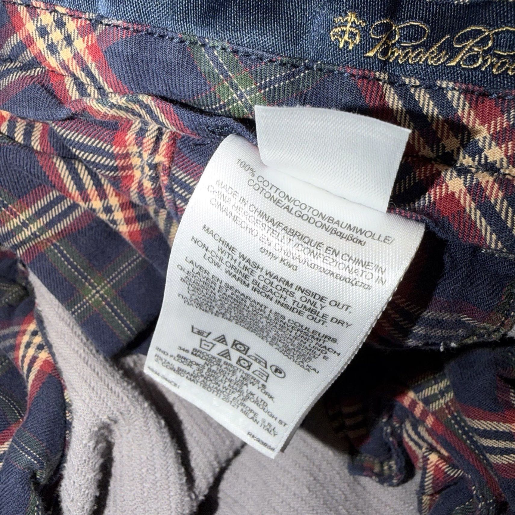 Brooks Brothers Brooks Brothers Elliot Pants Mens 36x32 Corduroy Gray Pleated Classic Fit Dress Pants Men Size US 36 / EU 52 - 6 Thumbnail