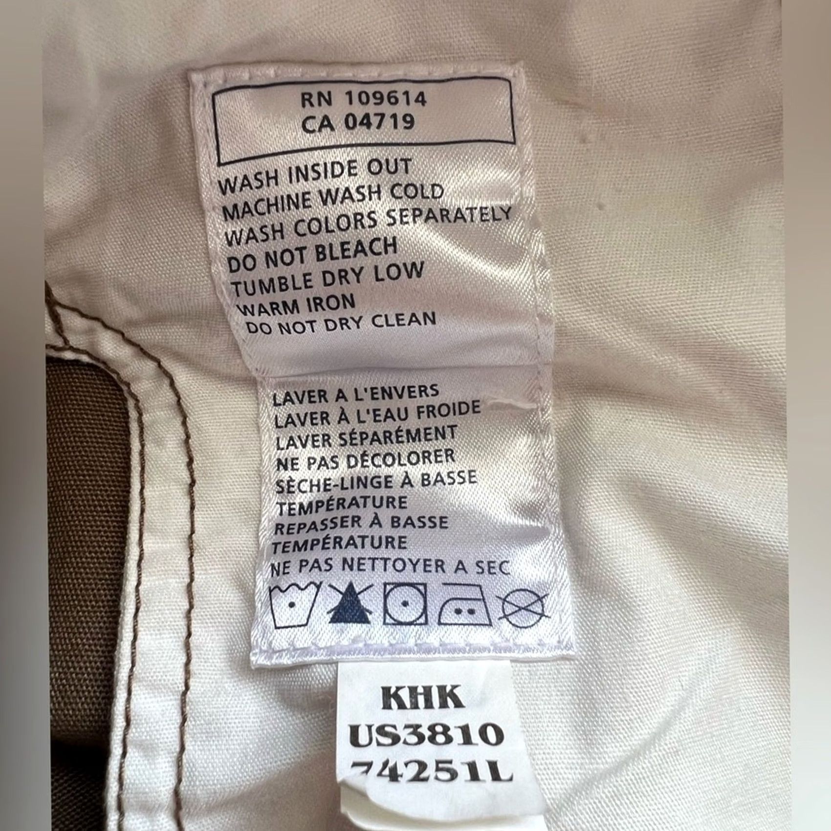 Vintage 5.11 Tactical Cargo Pants Mens 46 Regular Inseam 27 Tan 511 74251L Size US 30 / EU 46 - 6 Thumbnail