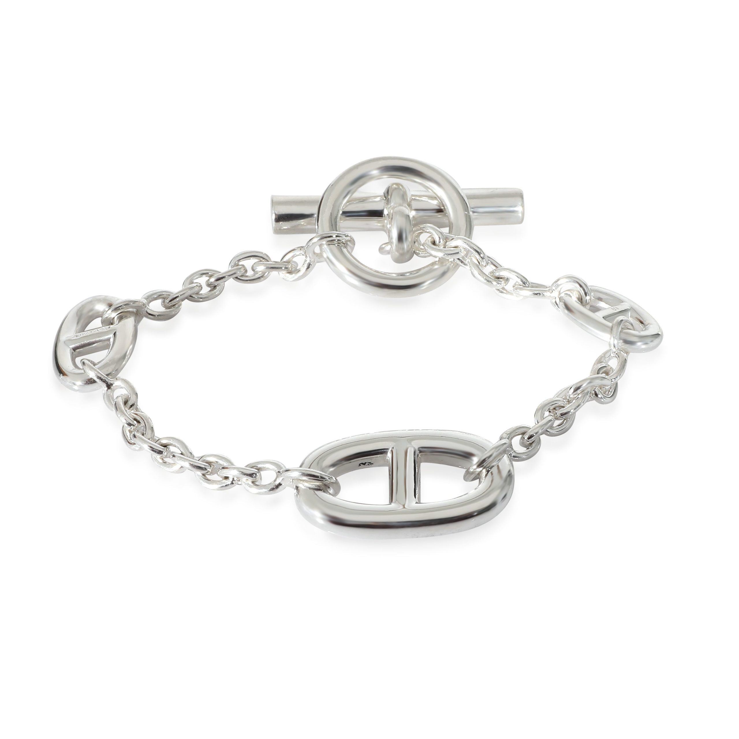 image of Hermes Farandole Bracelet In Sterling Silver, Women's