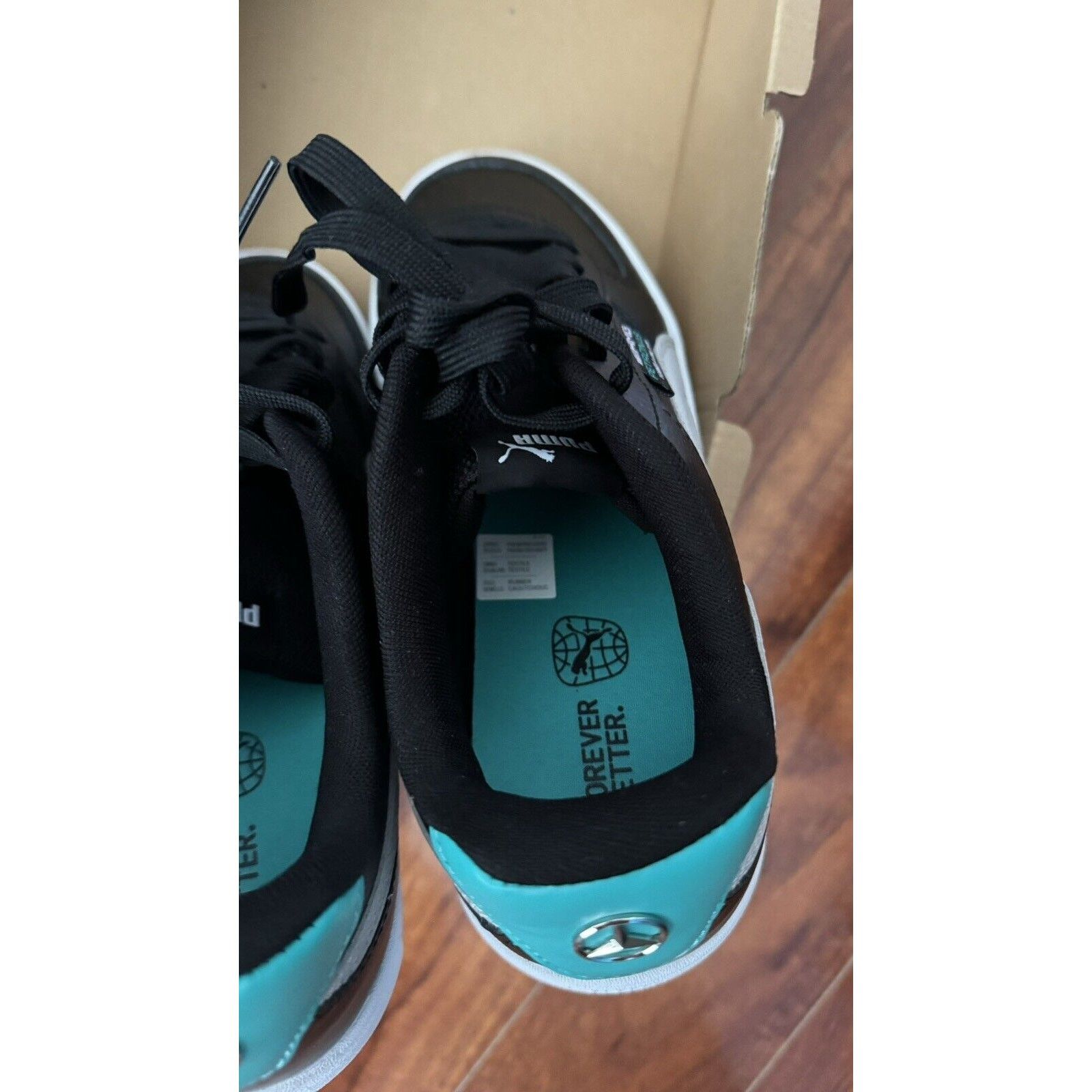 Puma New PUMA Mercedes Size 10.5 Petronas Motorsport Caven Shoes Size US 10.5 / EU 43-44 - 9 Thumbnail