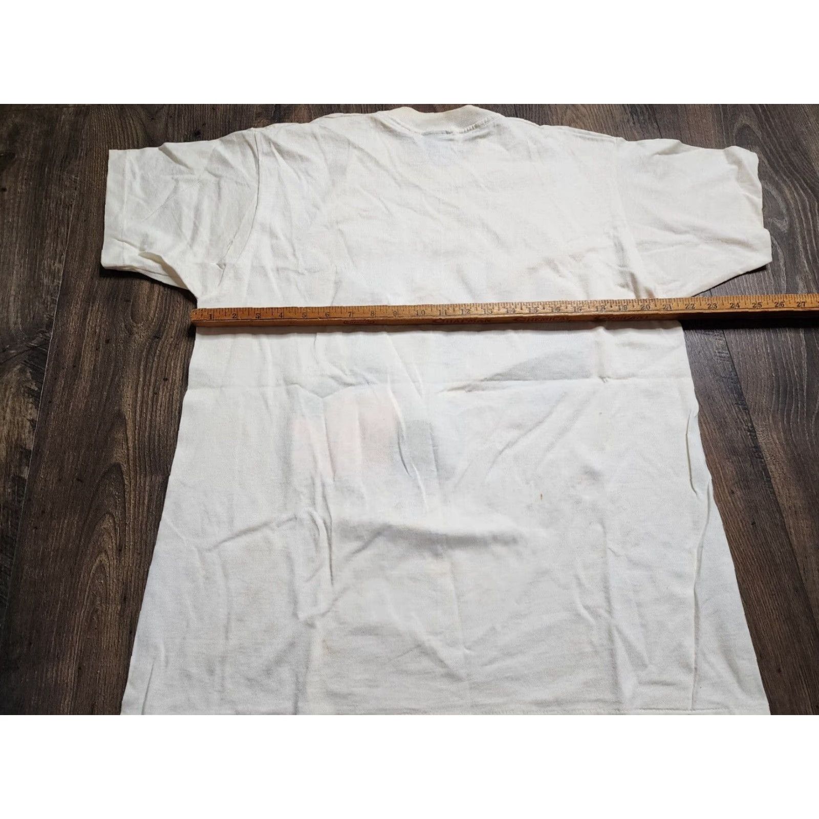 Vintage VINTAGE Screen Stars T-Shirt Disney Dick Tracy 80s Beige XL Men Short Sleeve Crew Neck Vintage 1980s Mens Tee Graphic Print Distressed Thrashed Size US XL / EU 56 / 4 - 5 Thumbnail