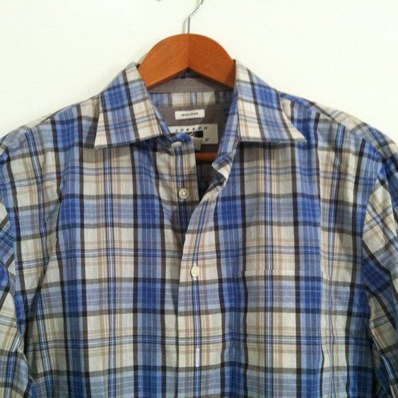 Joseph Abboud JOSEPH ABBOUD MENS COTTON BUTTON DOWN CASUAL SHIRT SIZE: M Size US M / EU 48-50 / 2 - 1 Thumbnail