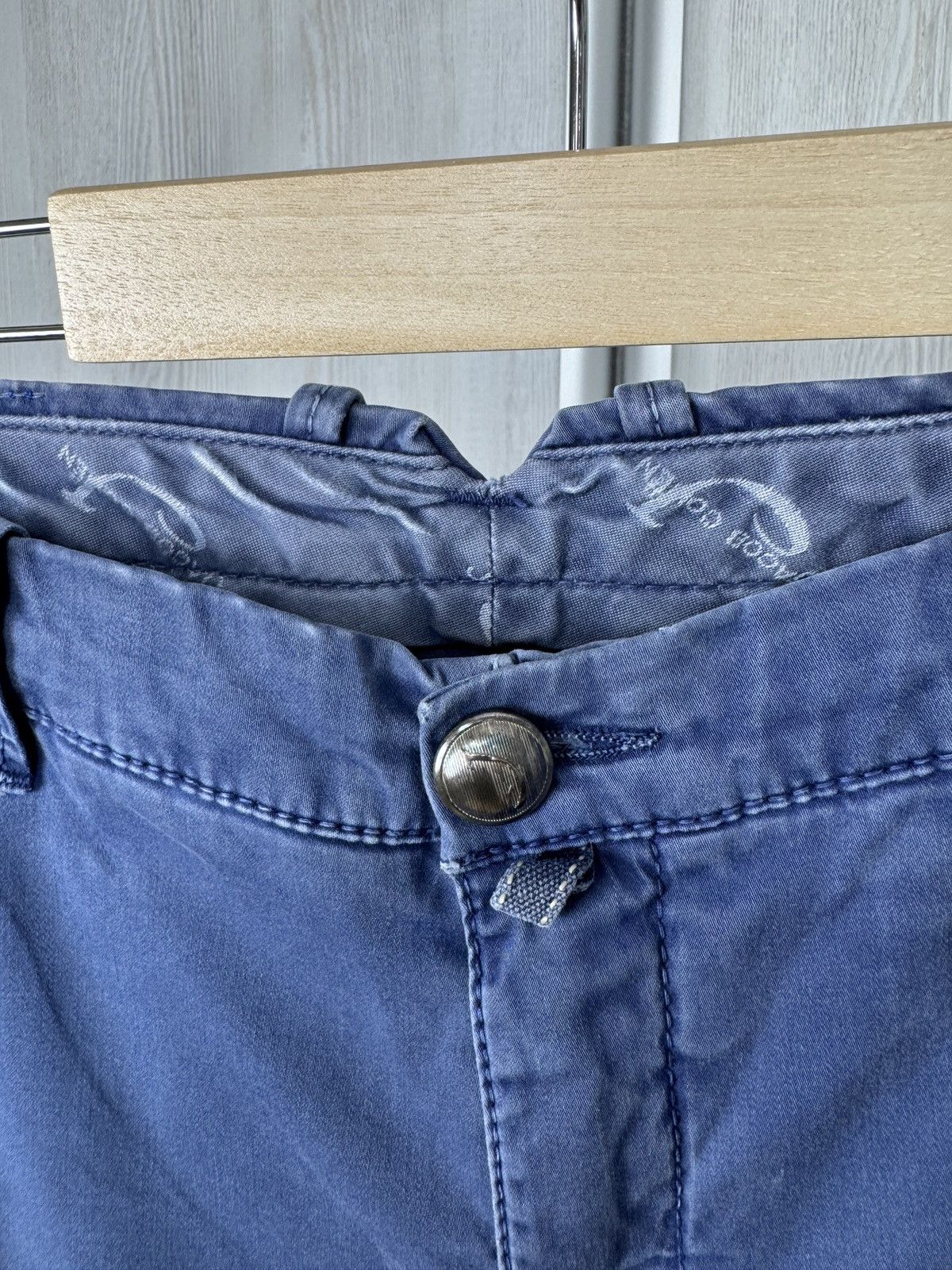 Jacob Cohen Jacob Cohen handmade blue faded made in Italy pants Size US 33 - 7 Thumbnail