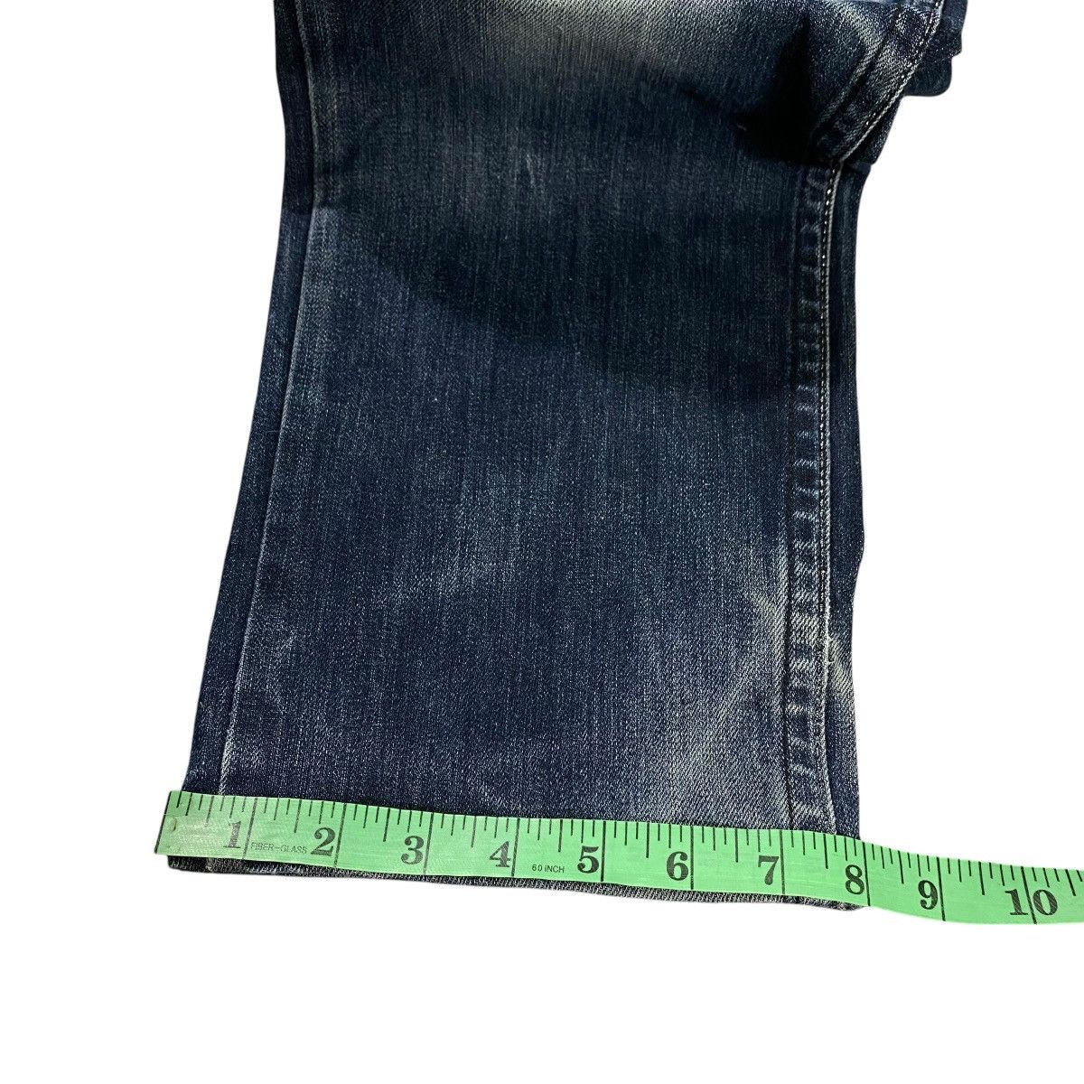 If Six Was Nine × Japanese Brand × Le Grande Bleu (L.G.B.) Pasta Denim Distressed Size 32 Blue Black Colour Size US 32 / EU 48 - 19 Thumbnail