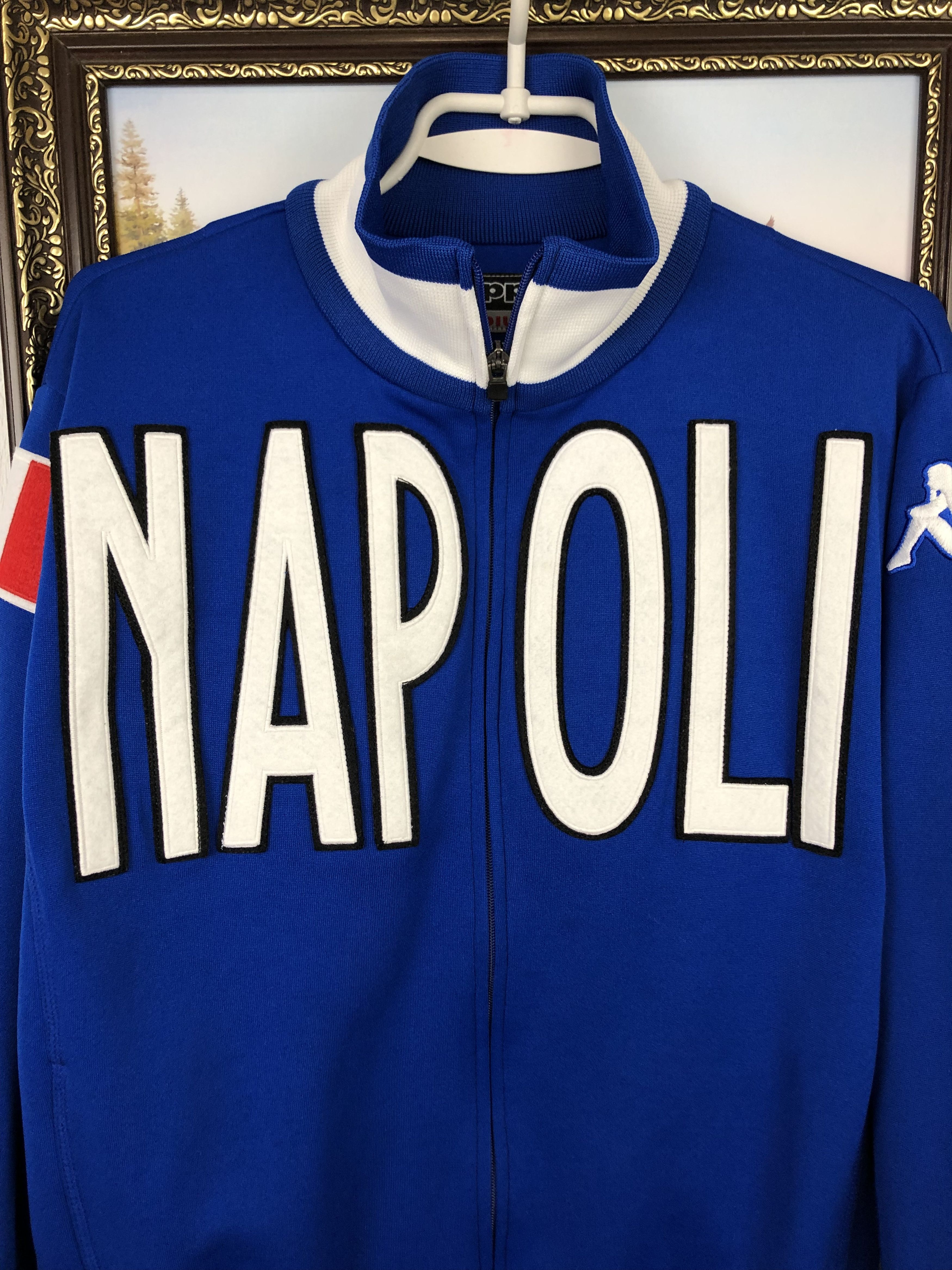 Kappa Vintage Kappa Napoli Football Jacket Track Top Soccer Size US M / EU 48-50 / 2 - 2 Thumbnail