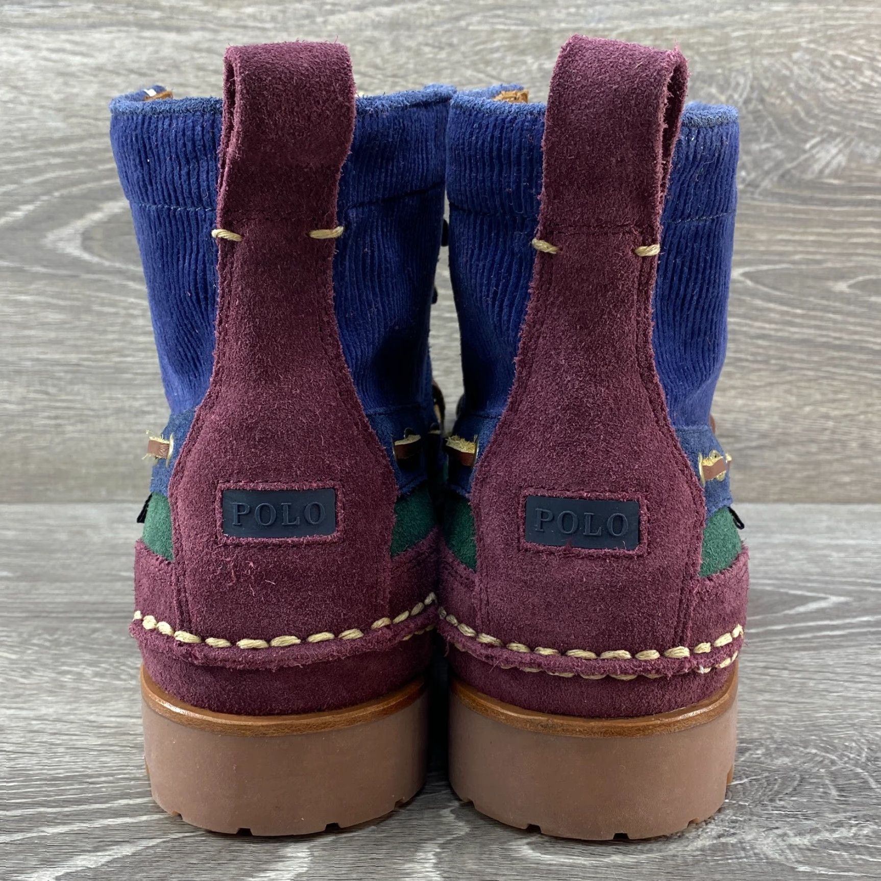 Polo Ralph Lauren POLO Ralph Lauren Country Ranger MID Color Block Suede Corduroy Boots Men's 10 Size US M / EU 48-50 / 2 - 6 Thumbnail